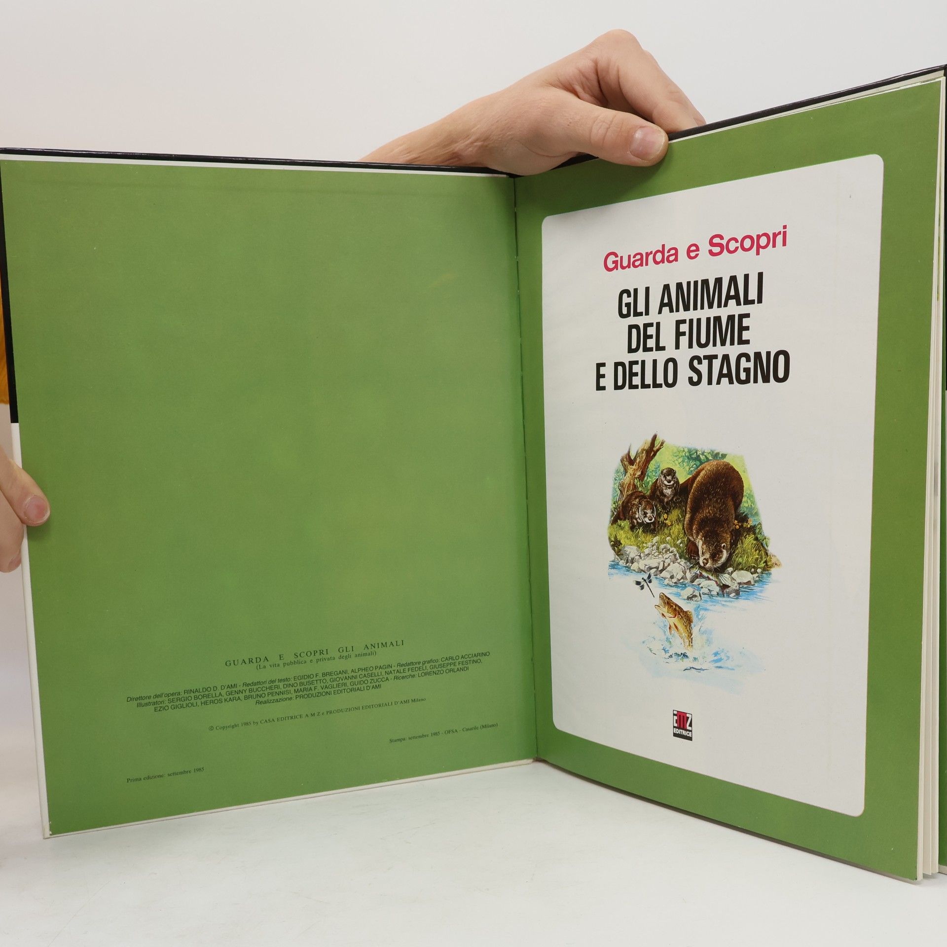 AA.VV. Gli animali del fiume e dello stagno