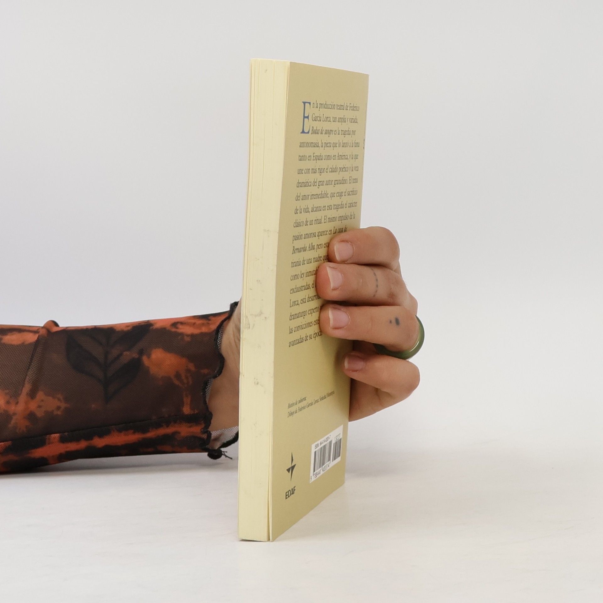 Federico García Lorca Biblioteca Edaf - 227: Bodas de Sangre. La casa de Bernarda Alba