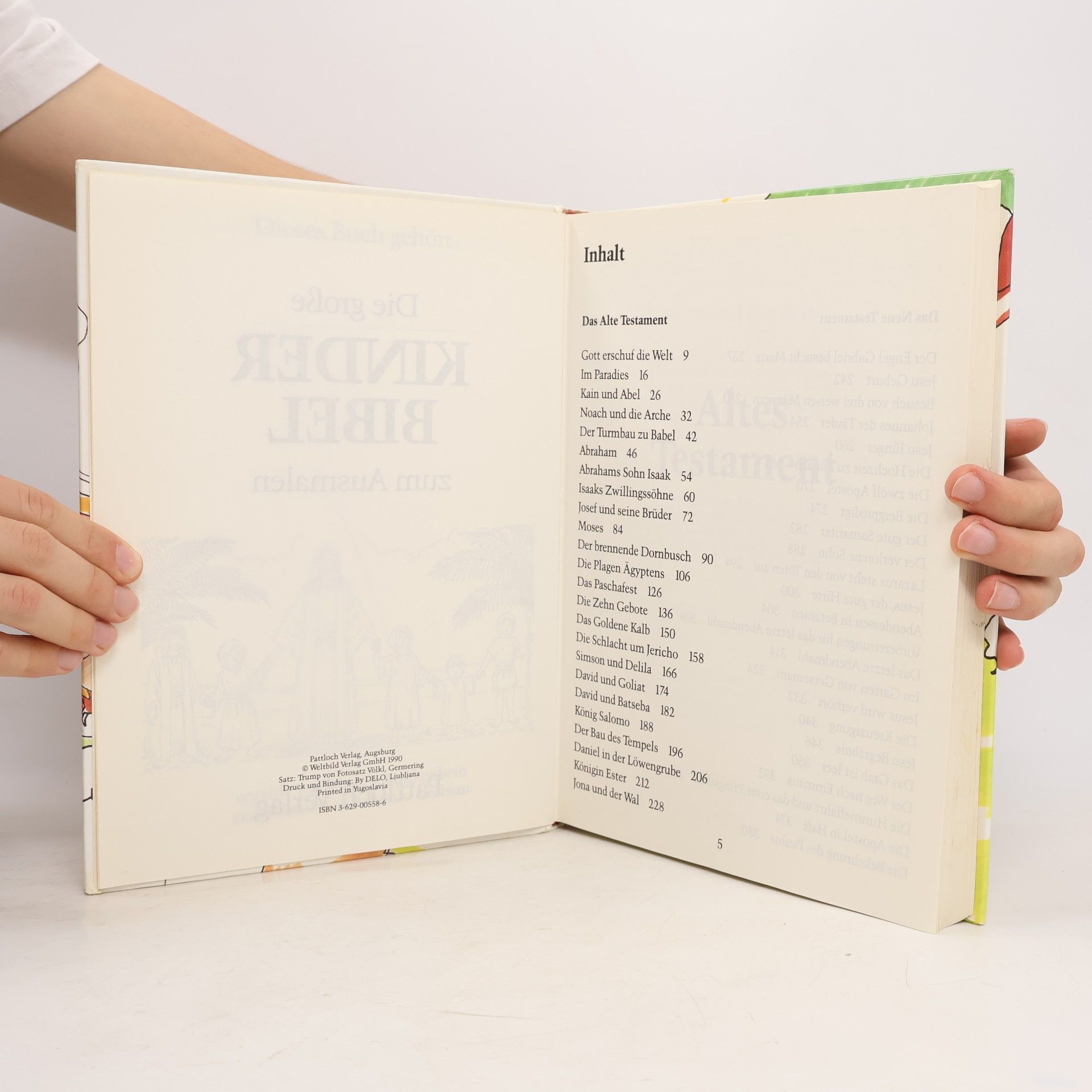 Die große Kinderbibel zum Ausmalen