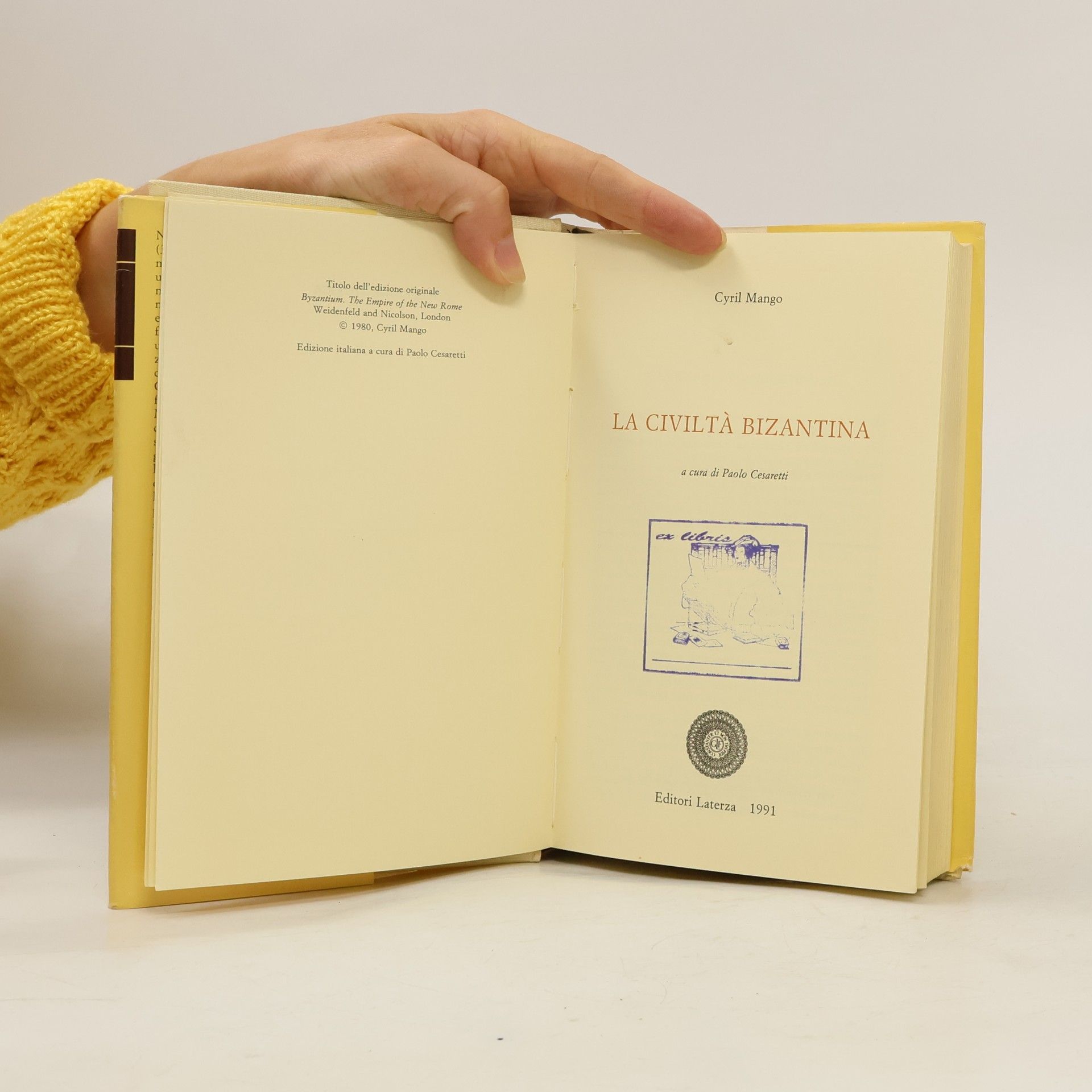 Cyril A. Mango Collezione storica: La civiltà bizantina