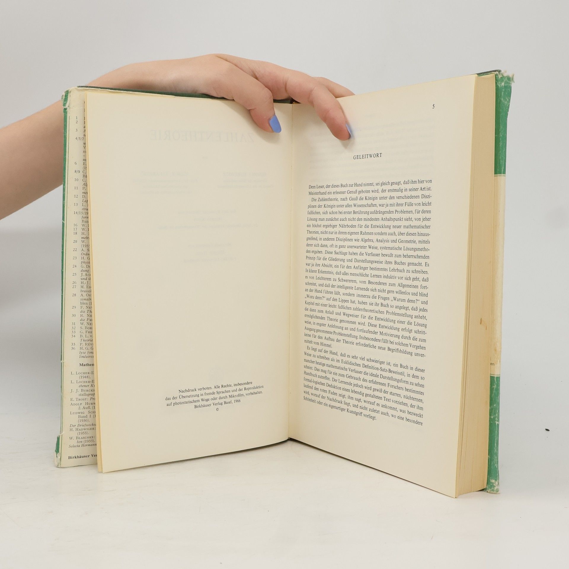 S. I. Borewicz Zahlentheorie