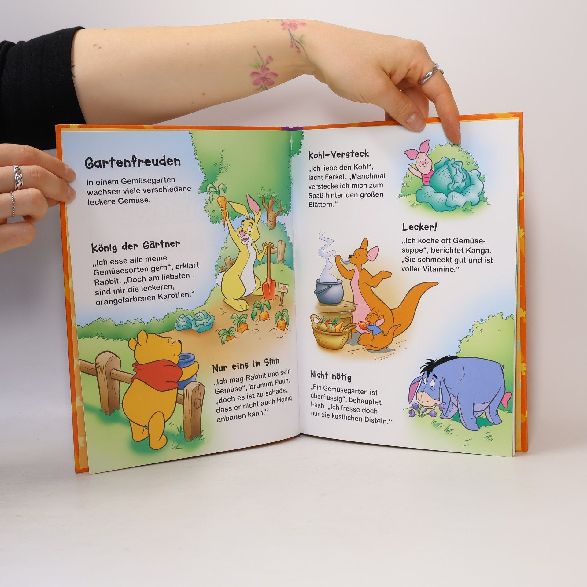 kolektiv Winnie Puuh. Entdecke Gemüse