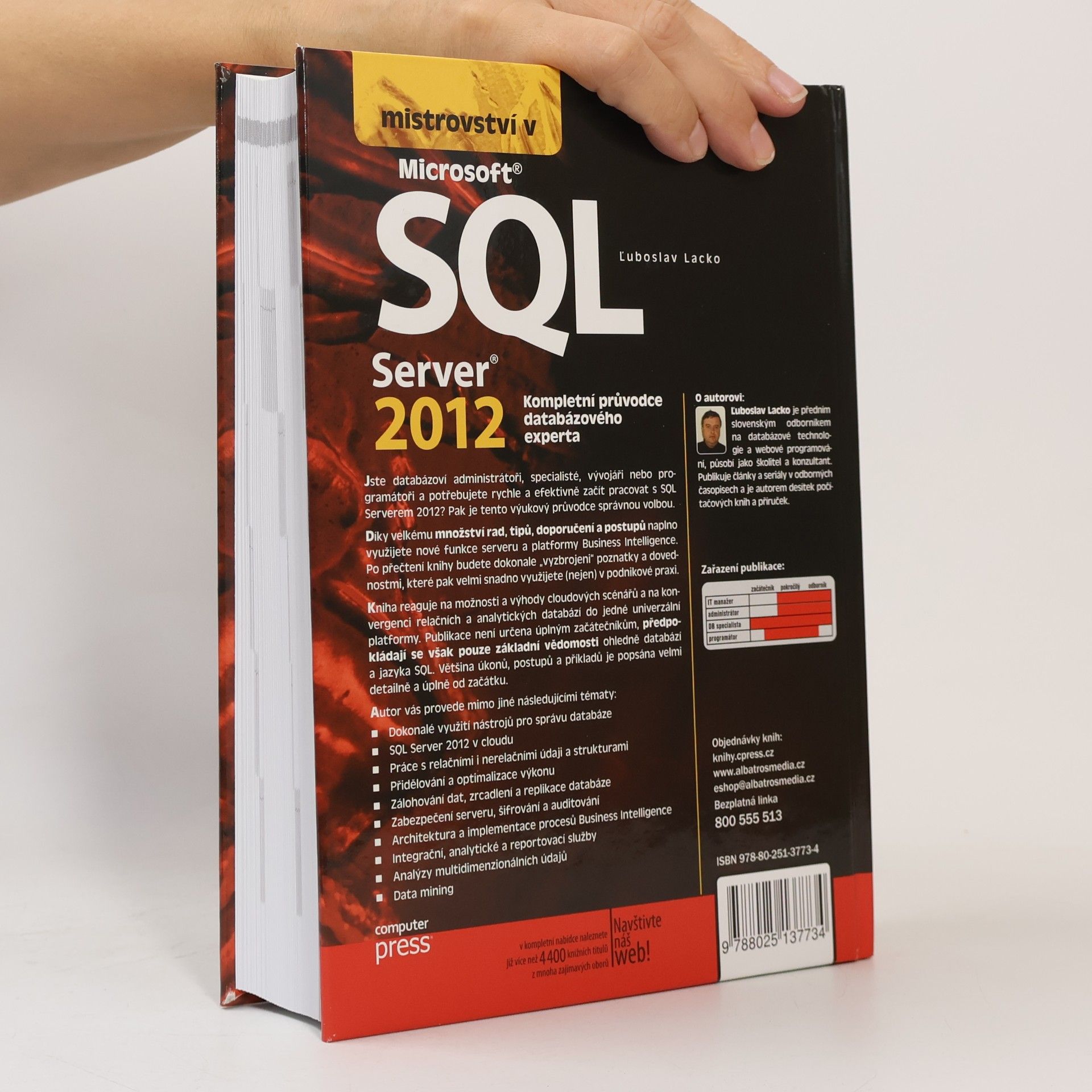 Ľuboslav Lacko Mistrovství v SQL Server 2012