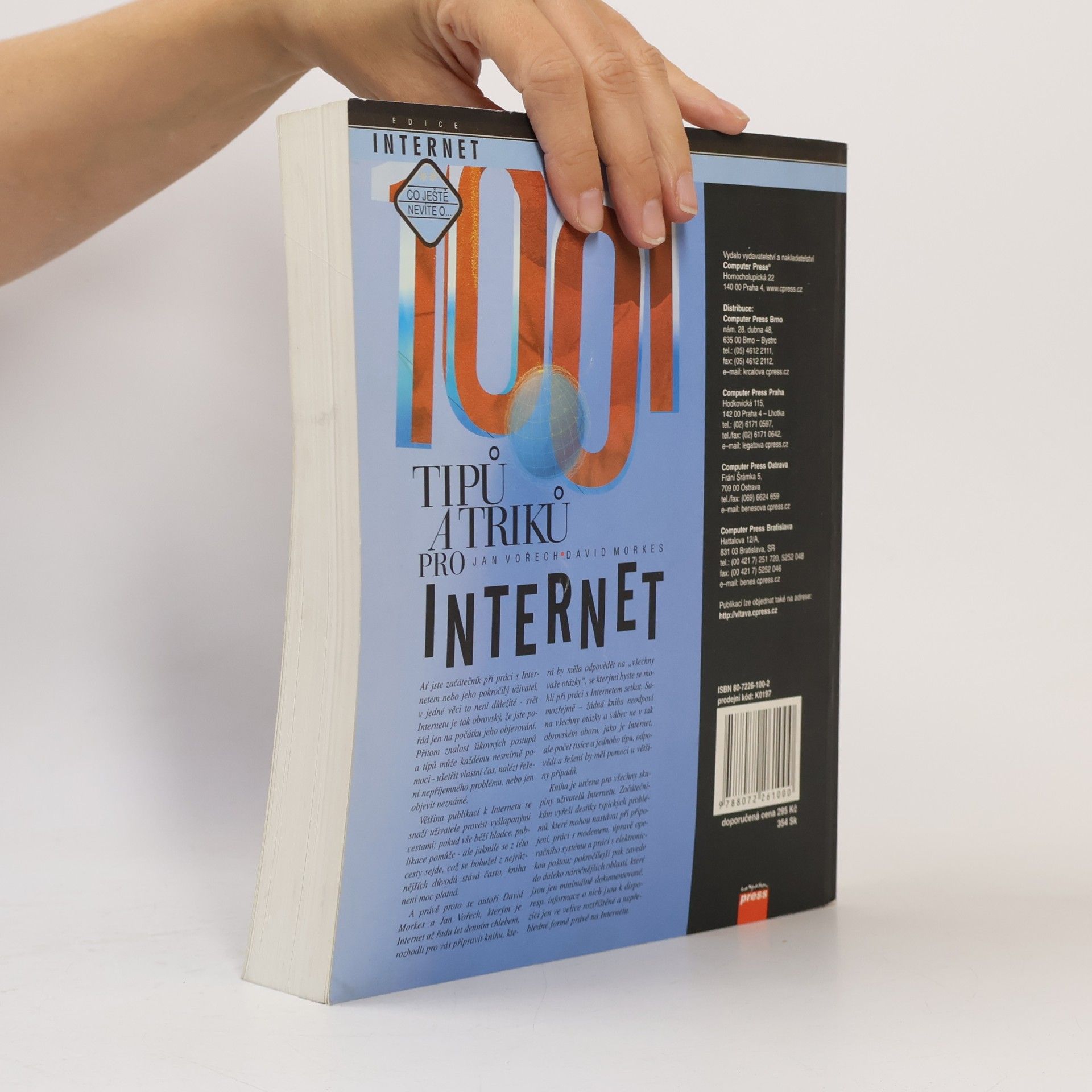 Jan Vořech 1001 tipů a triků pro Internet