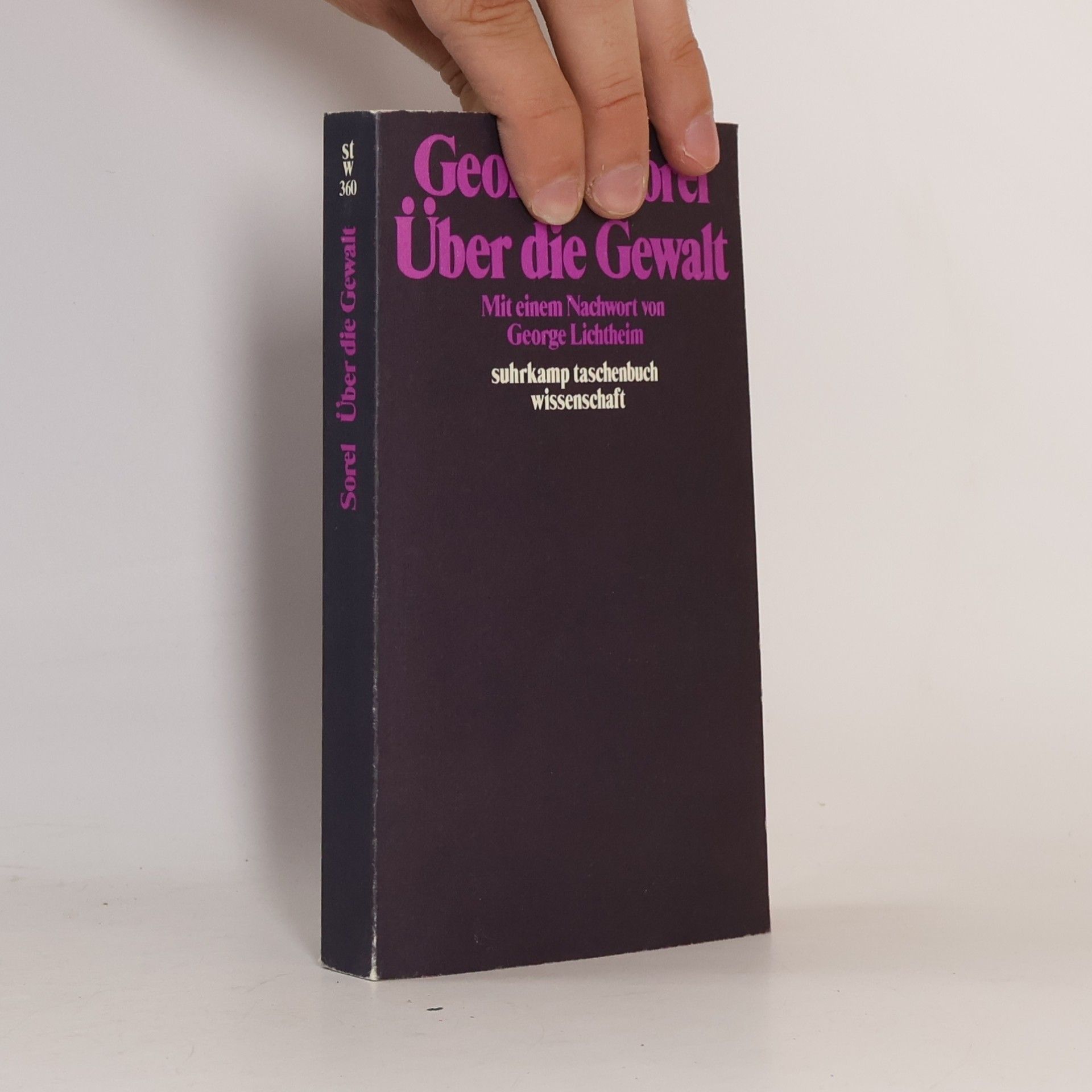Georges Sorel Über die Gewalt