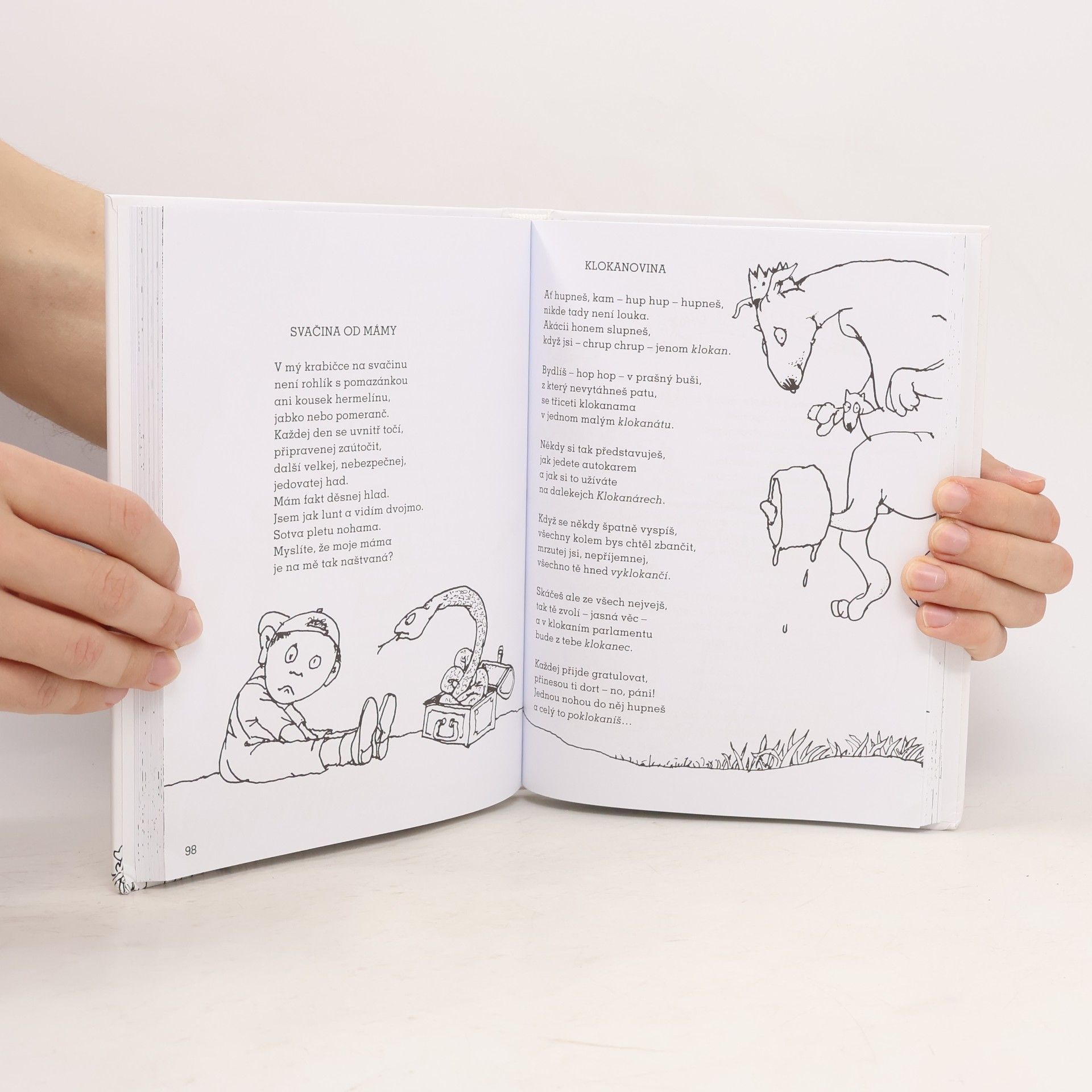 Shel Silverstein Když si šlápneš na tkaničku