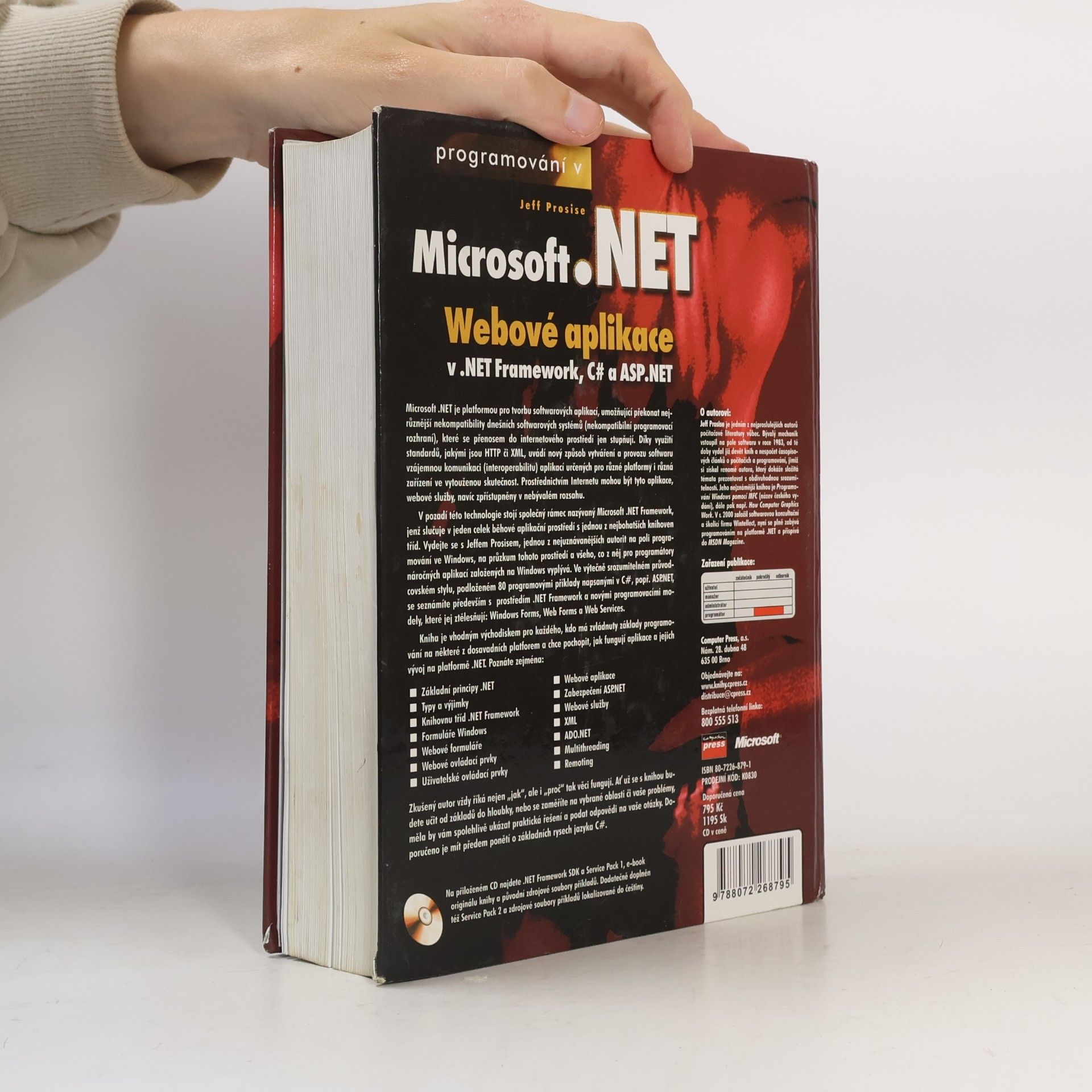 Jeff Prosise Programování v Microsoft .NET - webové aplikace v .Net Framework, C# a ASP.NET