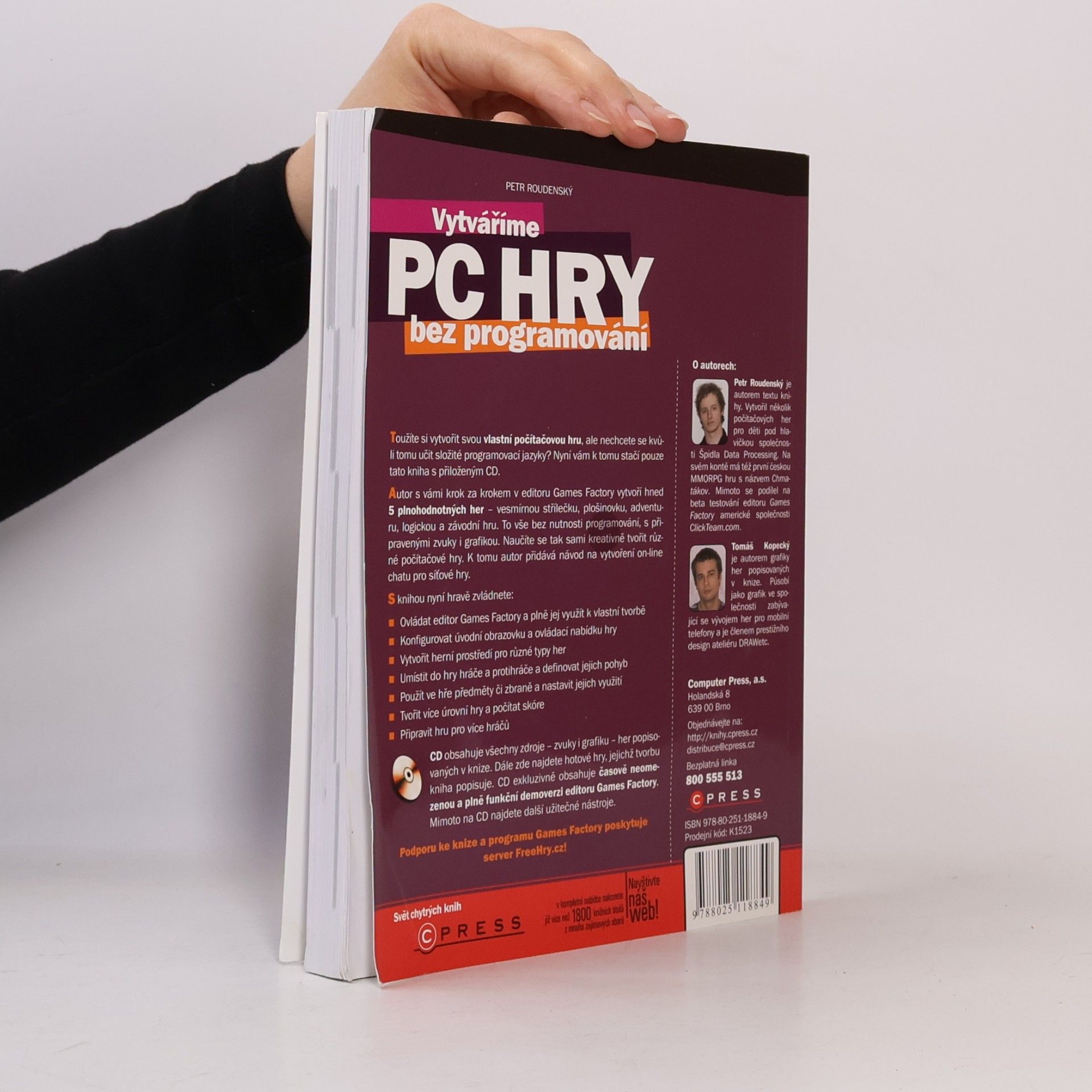 Petr Roudenský Vytváříme PC hry bez programování