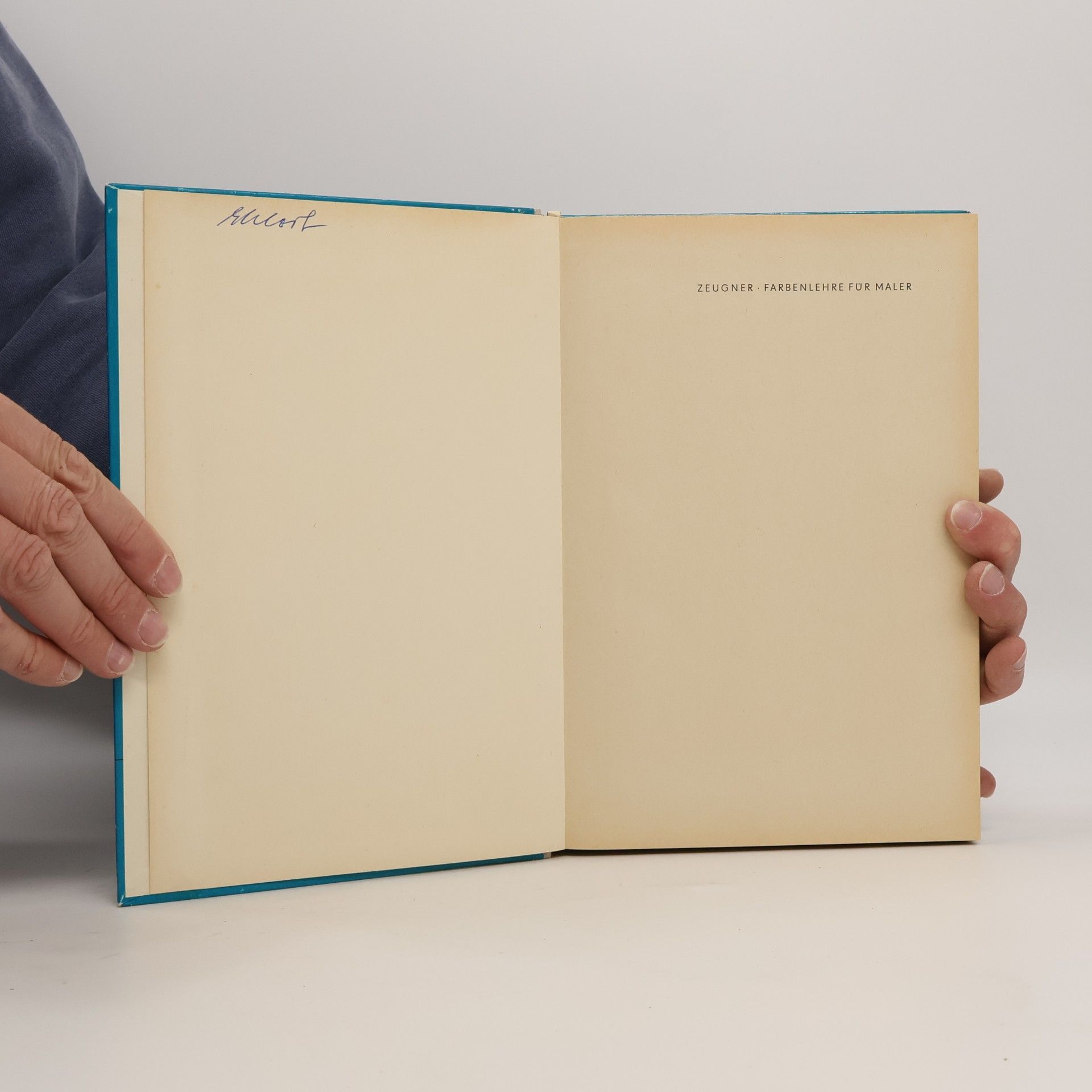 Gerhard Zeugner Farbenlehre für Maler
