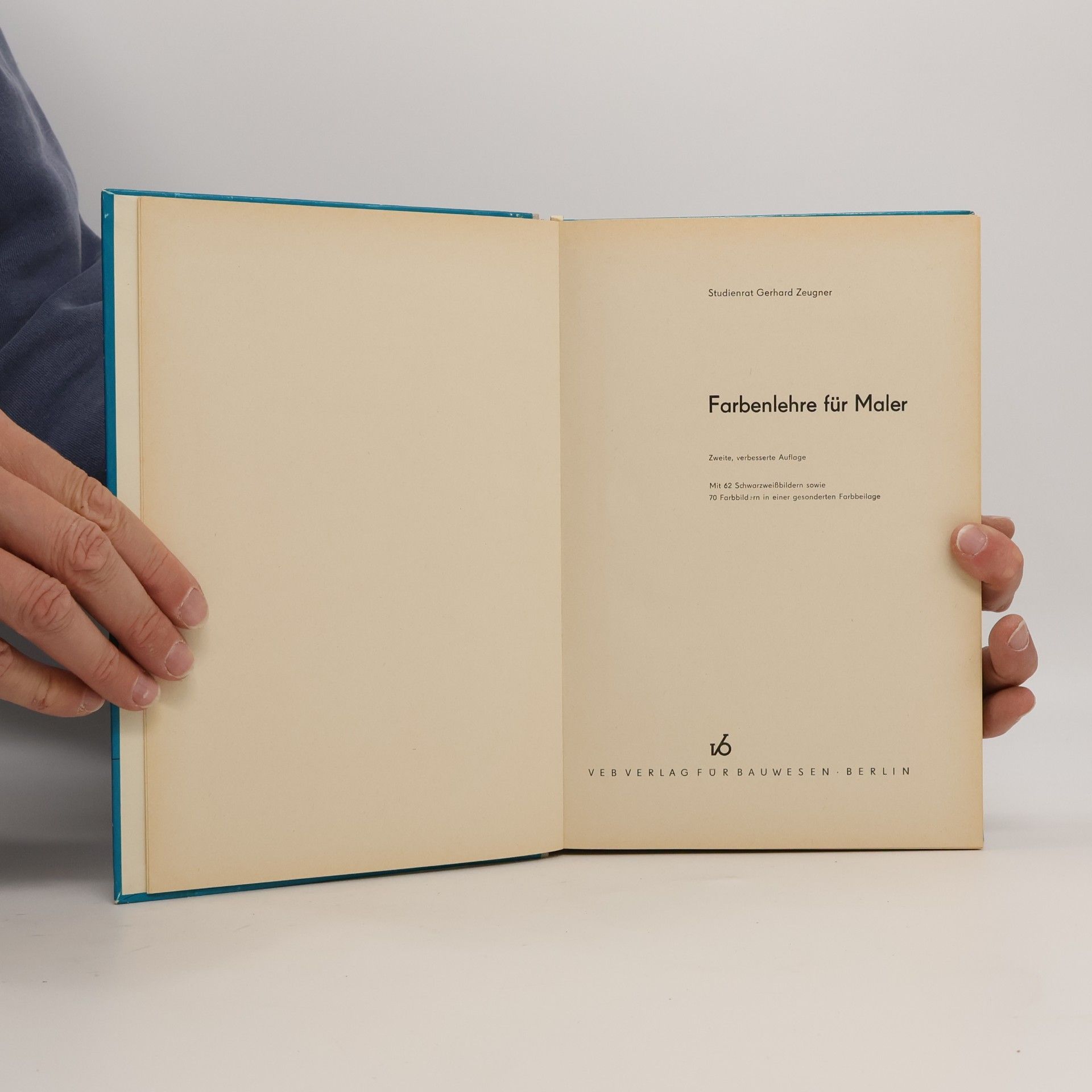 Gerhard Zeugner Farbenlehre für Maler