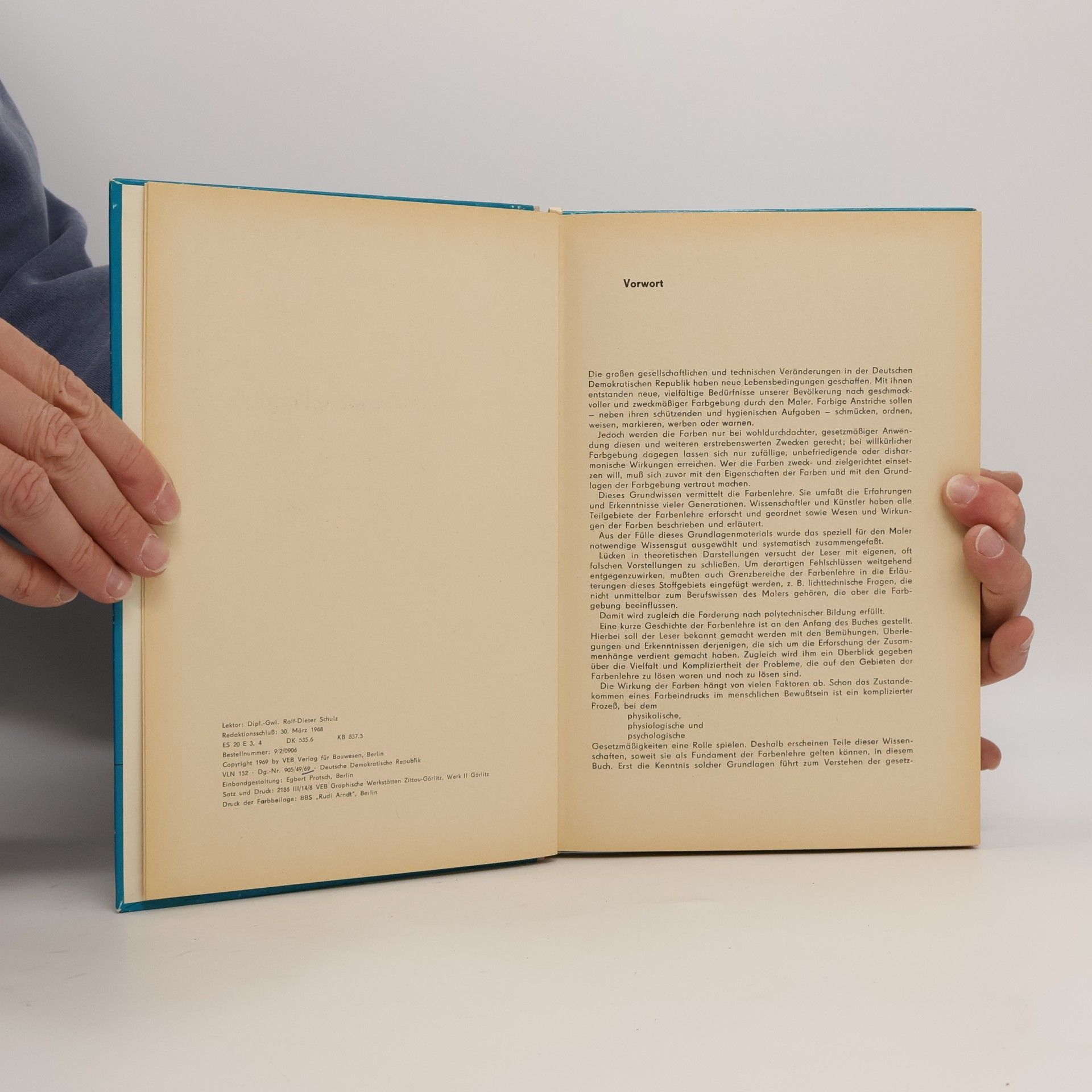 Gerhard Zeugner Farbenlehre für Maler
