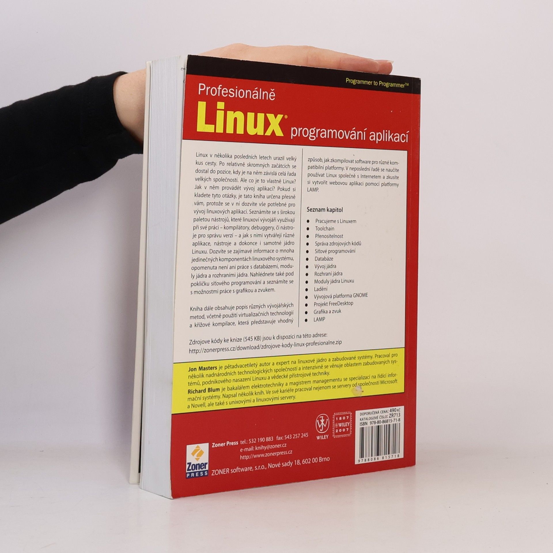 Jon Masters Linux profesionálně - Programování aplikací