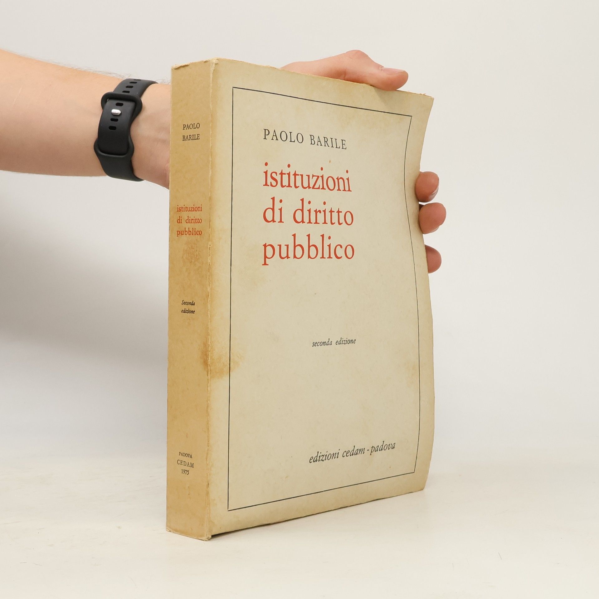 Paolo Barile Istituzioni di diritto pubblico