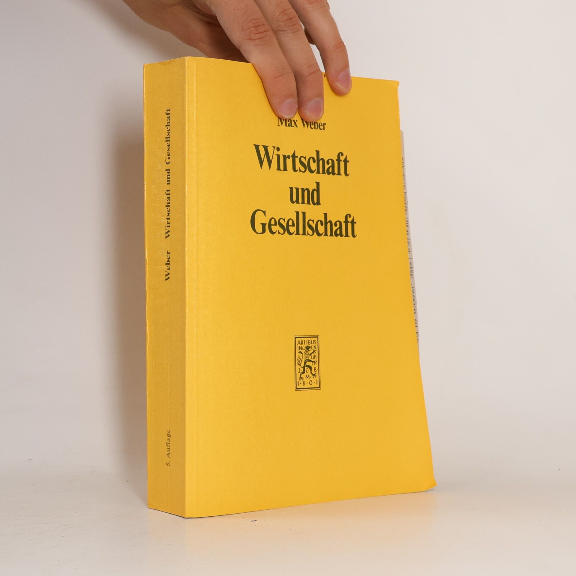 Max Weber Wirtschaft und Gesellschaft