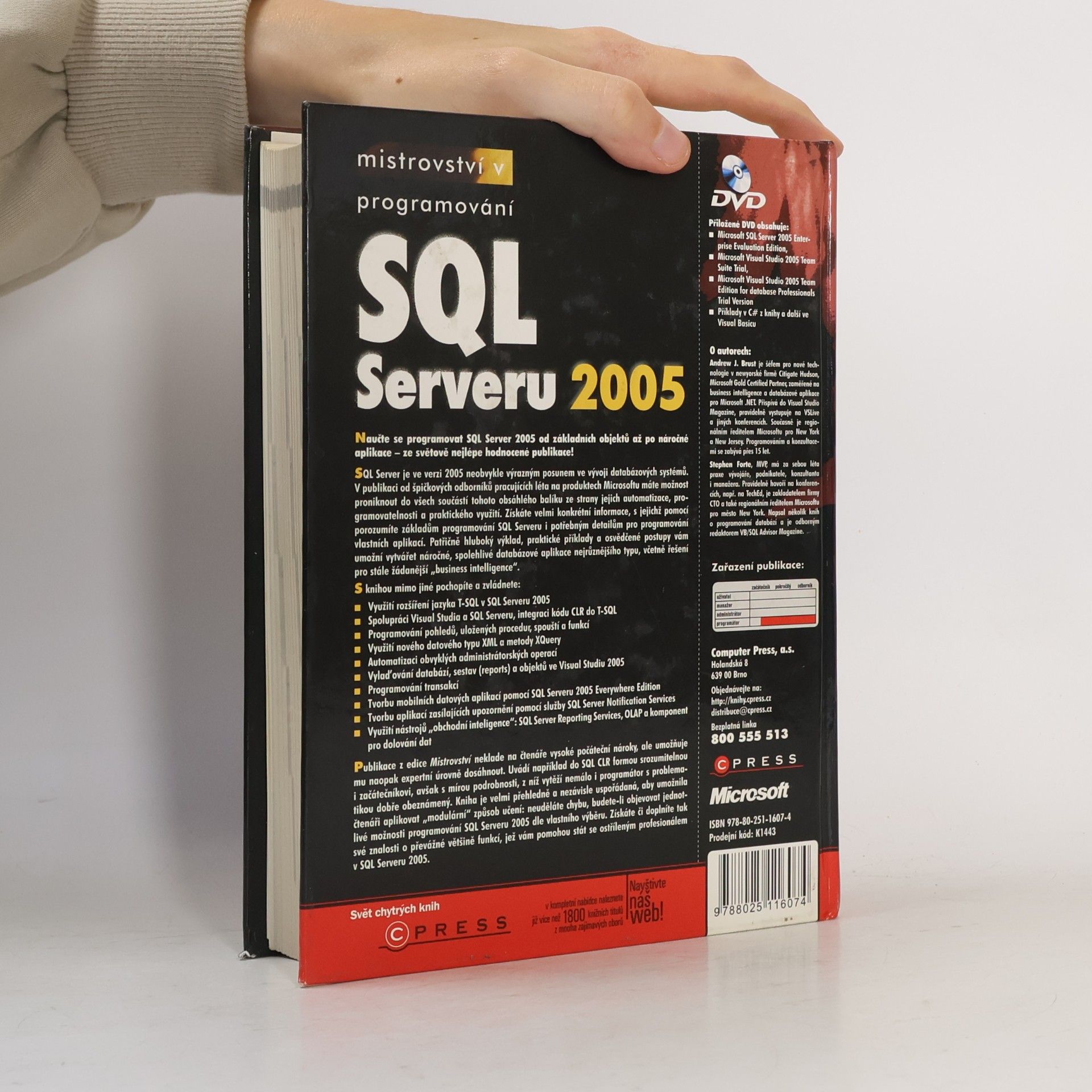 Stephen Forte Mistrovství v programování SQL Serveru 2005