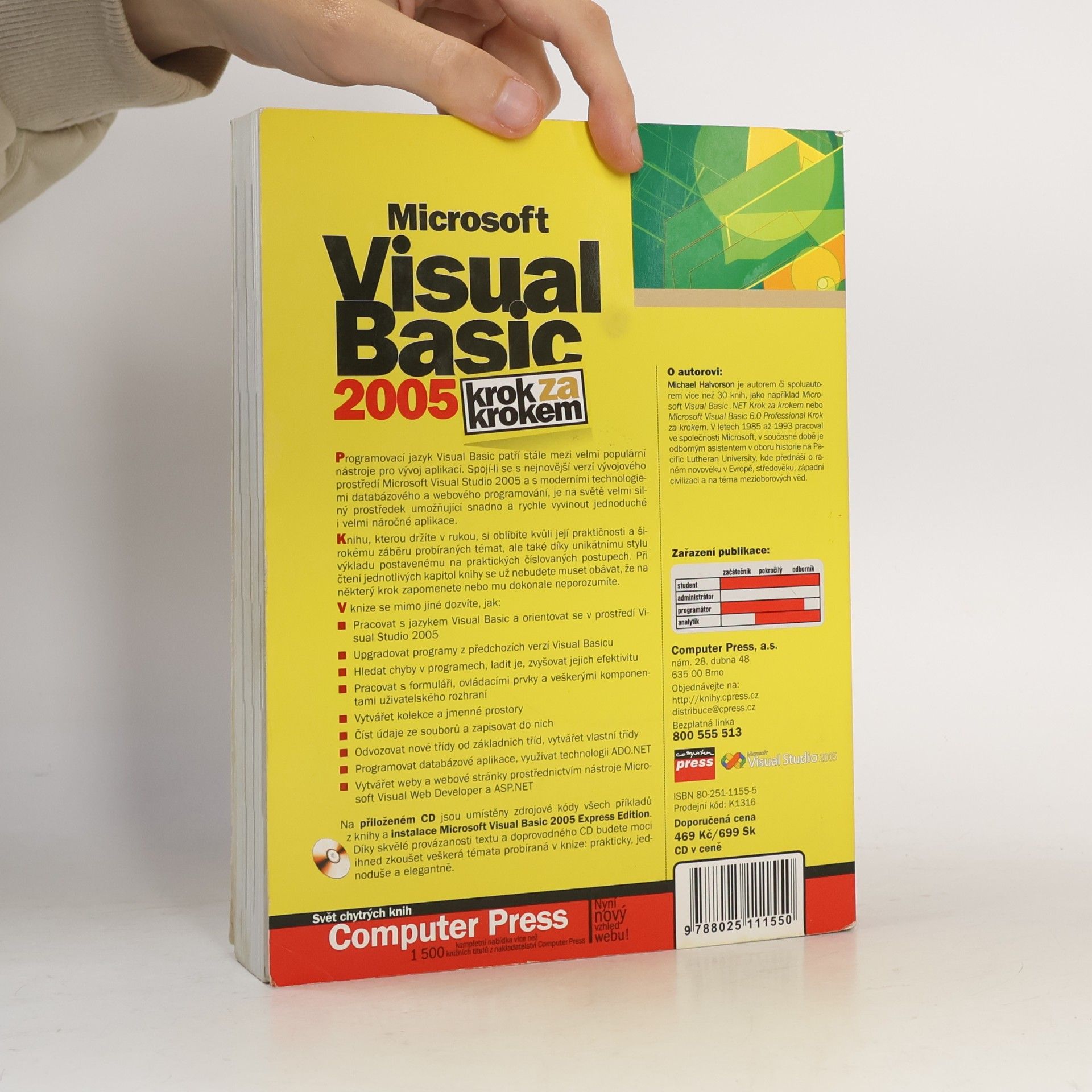 Michael Halvorson Microsoft Visual Basic 2005. Krok za krokem