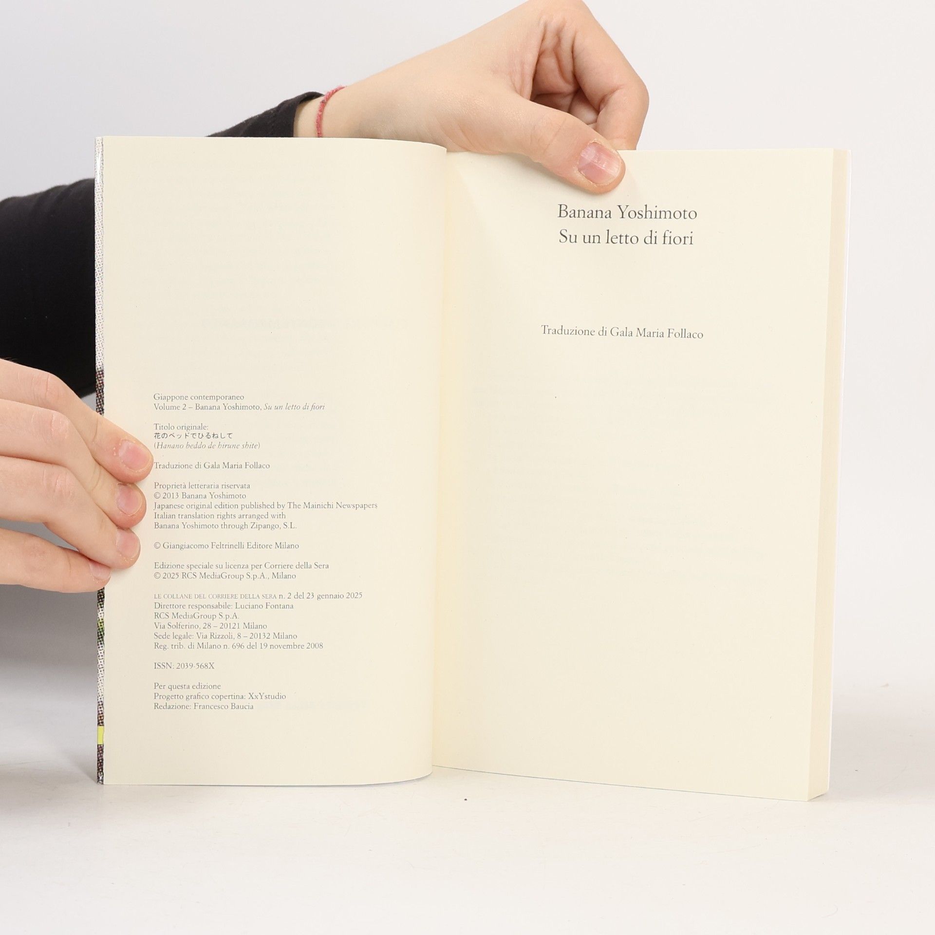 Banana Yoshimoto Su un letto di fiori