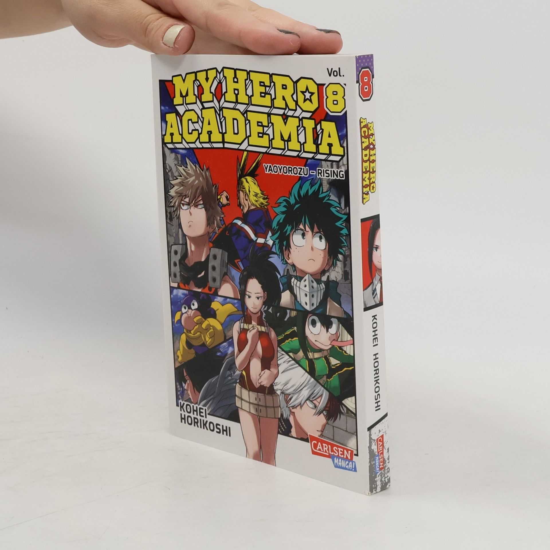 Kōhei Horikoshi My Hero Academia 8: Yaoyoruzu - rising