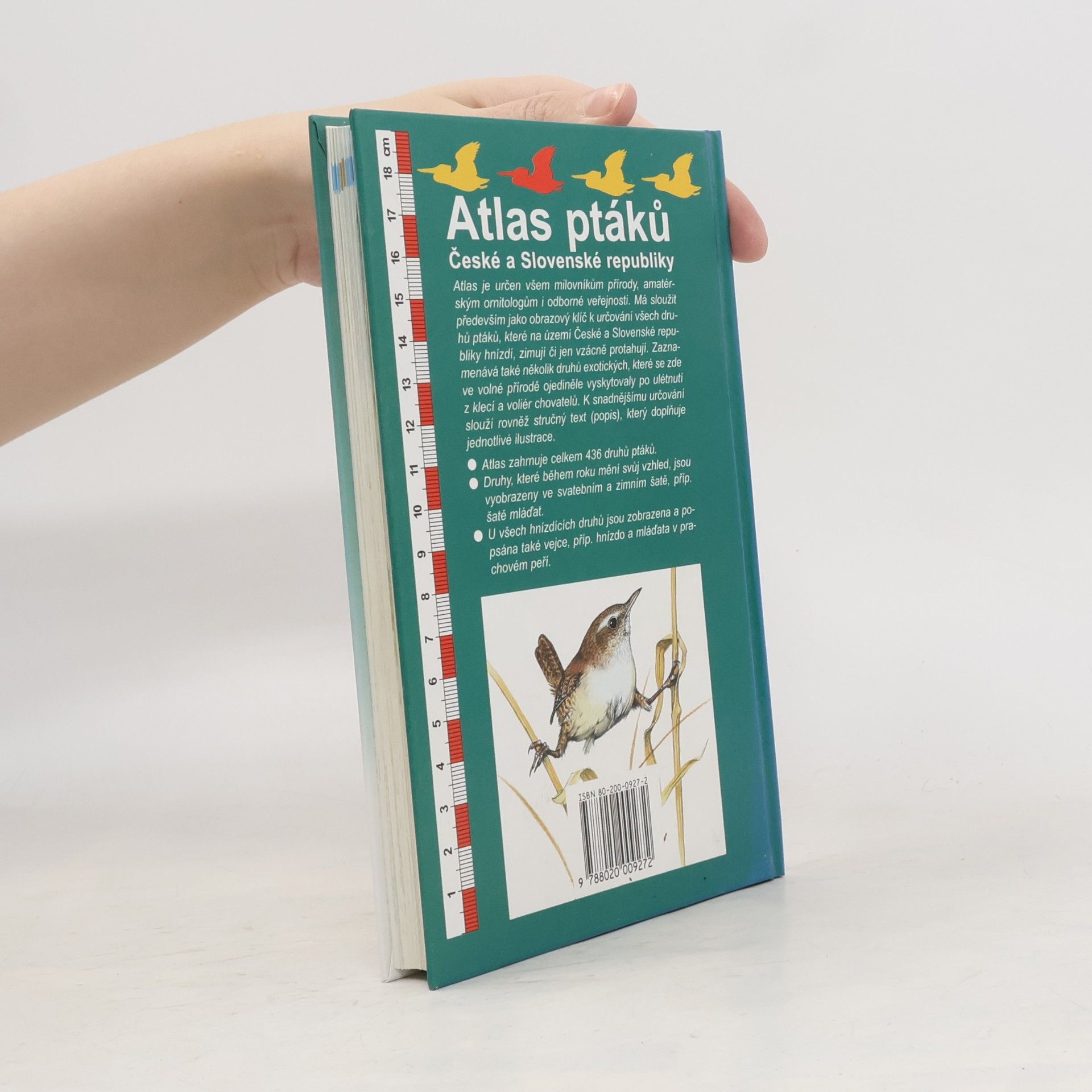 Jan Dungel Atlas ptáků České a Slovenské republiky