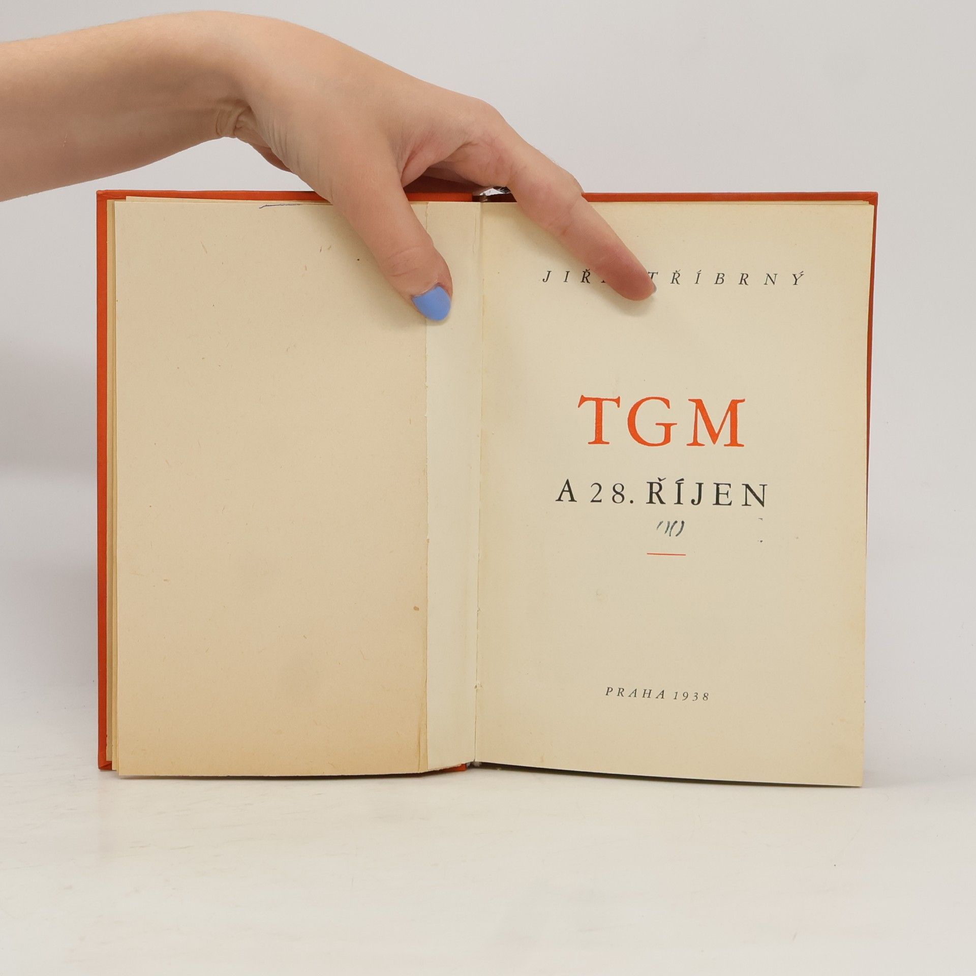 Jiří Stříbrný TGM a 28. říjen