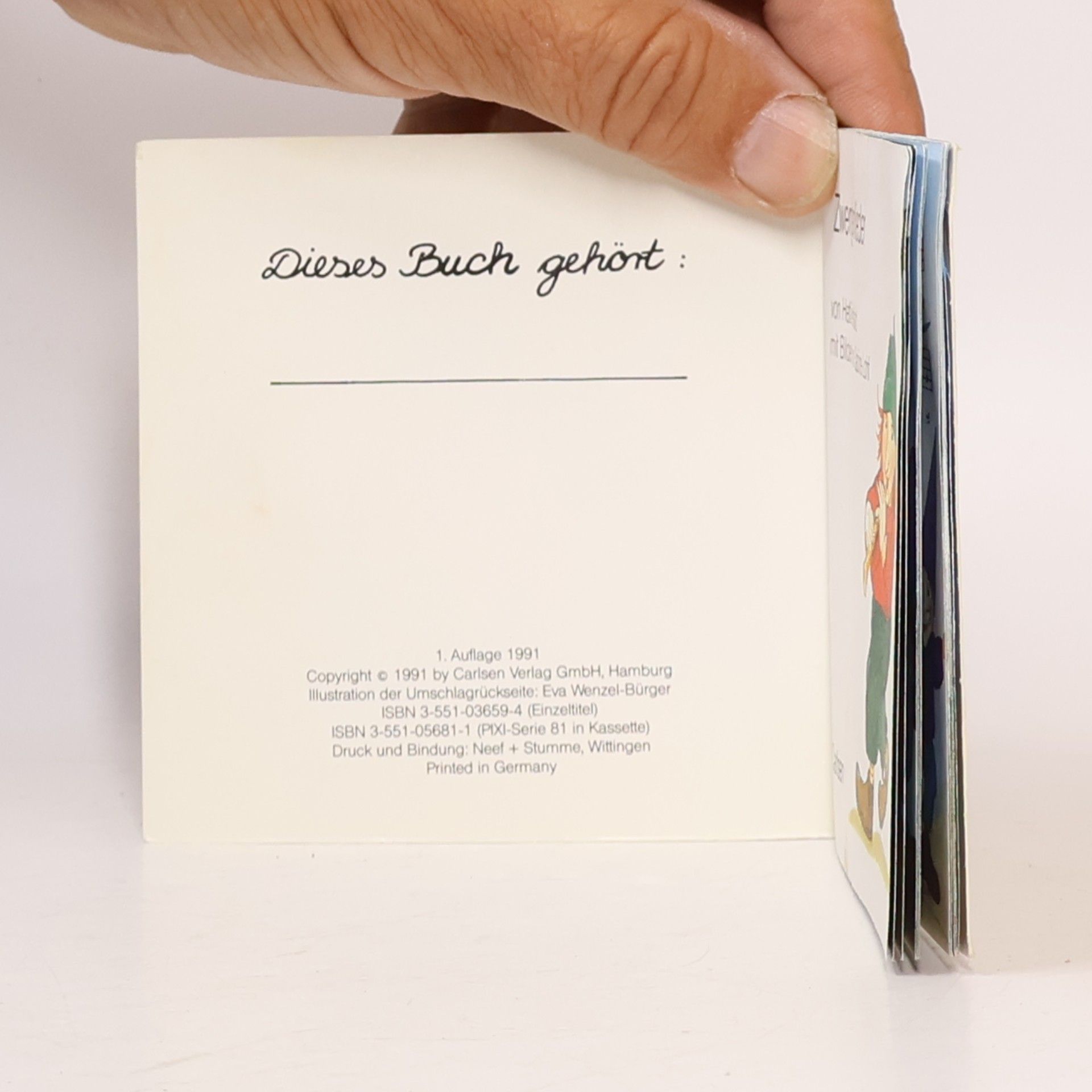 Eva Wenzel-Bürger Zwergenlieder 659