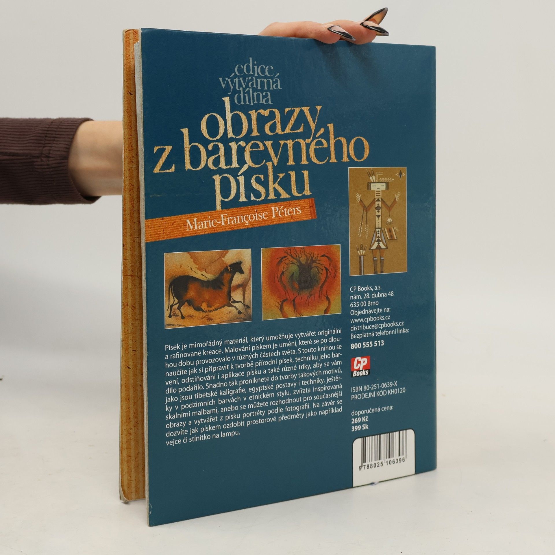 MarieFrançoise Péters Obrazy z barevného písku