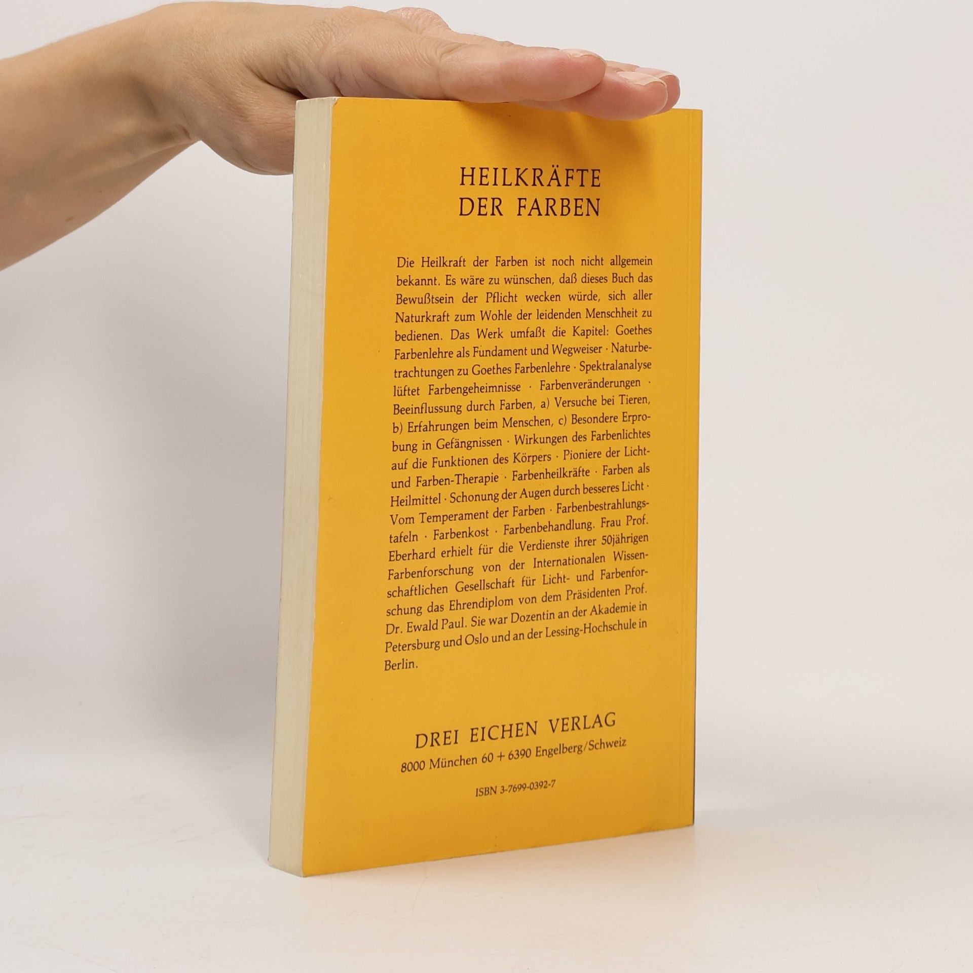 Lilli Eberhard Heilkräfte der Farben und ihre Anwendung in der Praxis