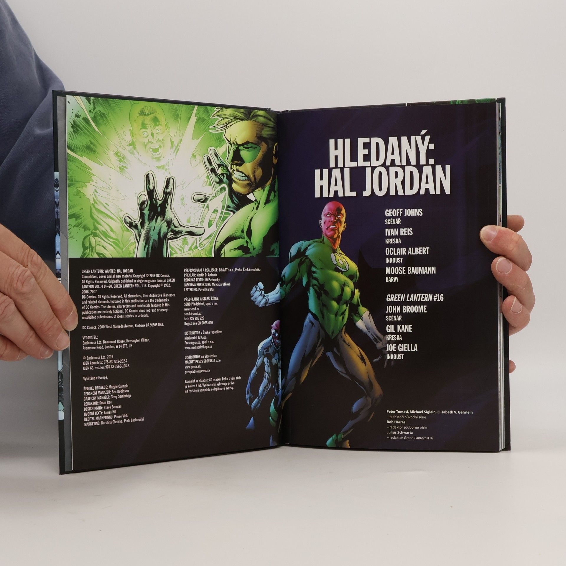 Collectif d'auteurs Green Lantern. Hledaný: Hal Jordan