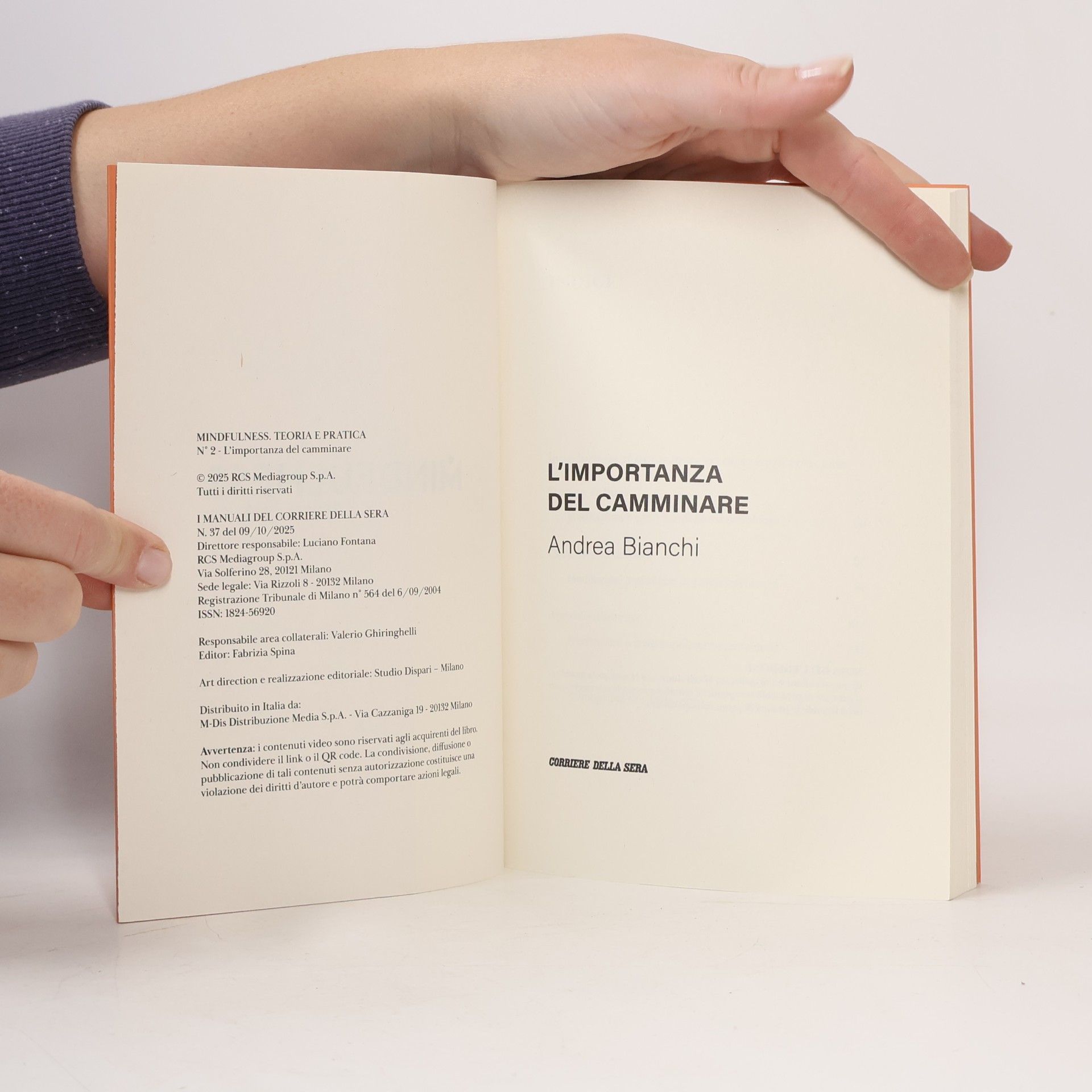 Andrea Bianchi L'importanza del camminare mindfulness