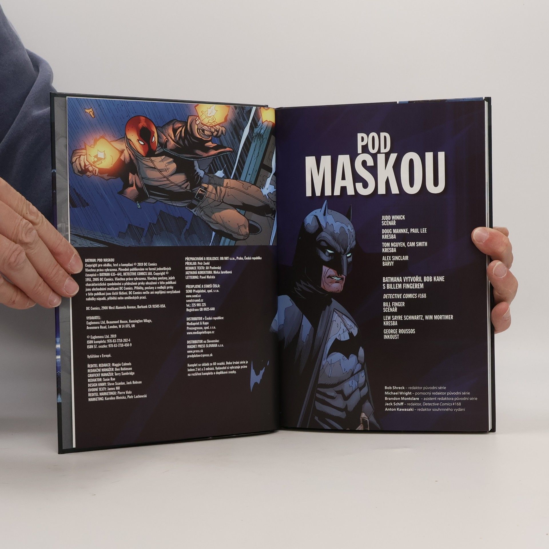 Judd Winick Batman. Pod maskou