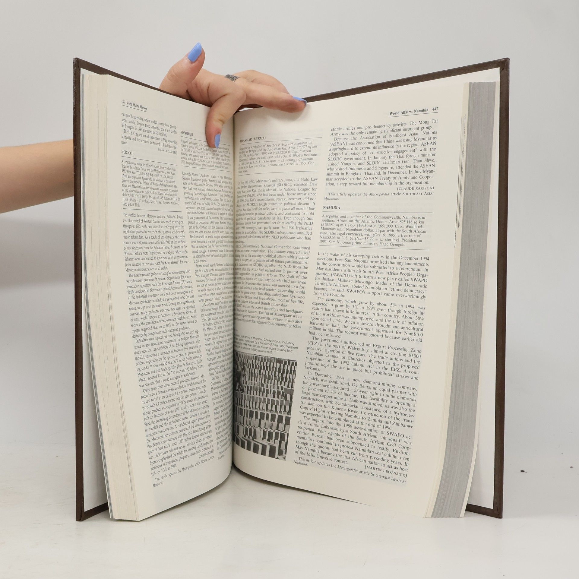 Kolektiv autorů Encyclopaedia Britannica. Book of the Year 1996. Events of 1995