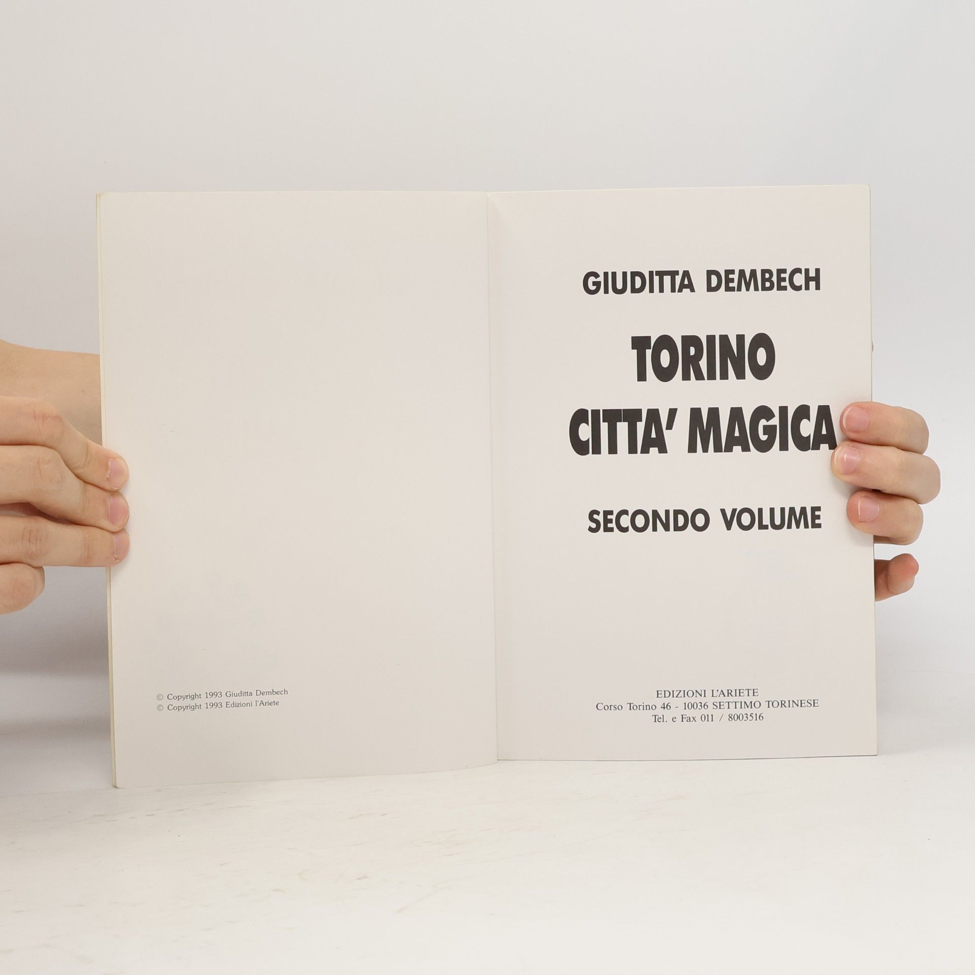 Giuditta Dembech Torino Citta' Magica