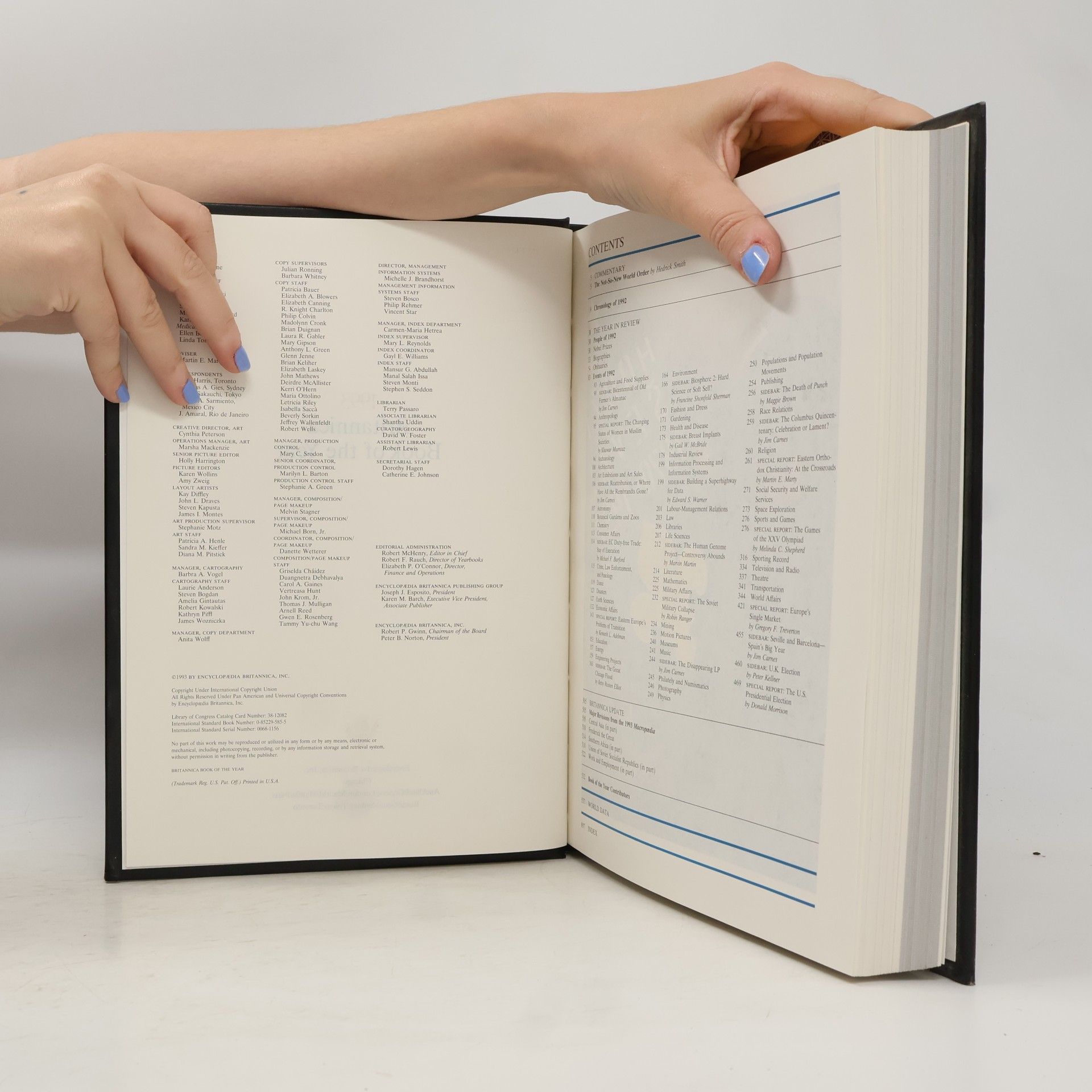 Various authors Britannica Book of the Year 1993