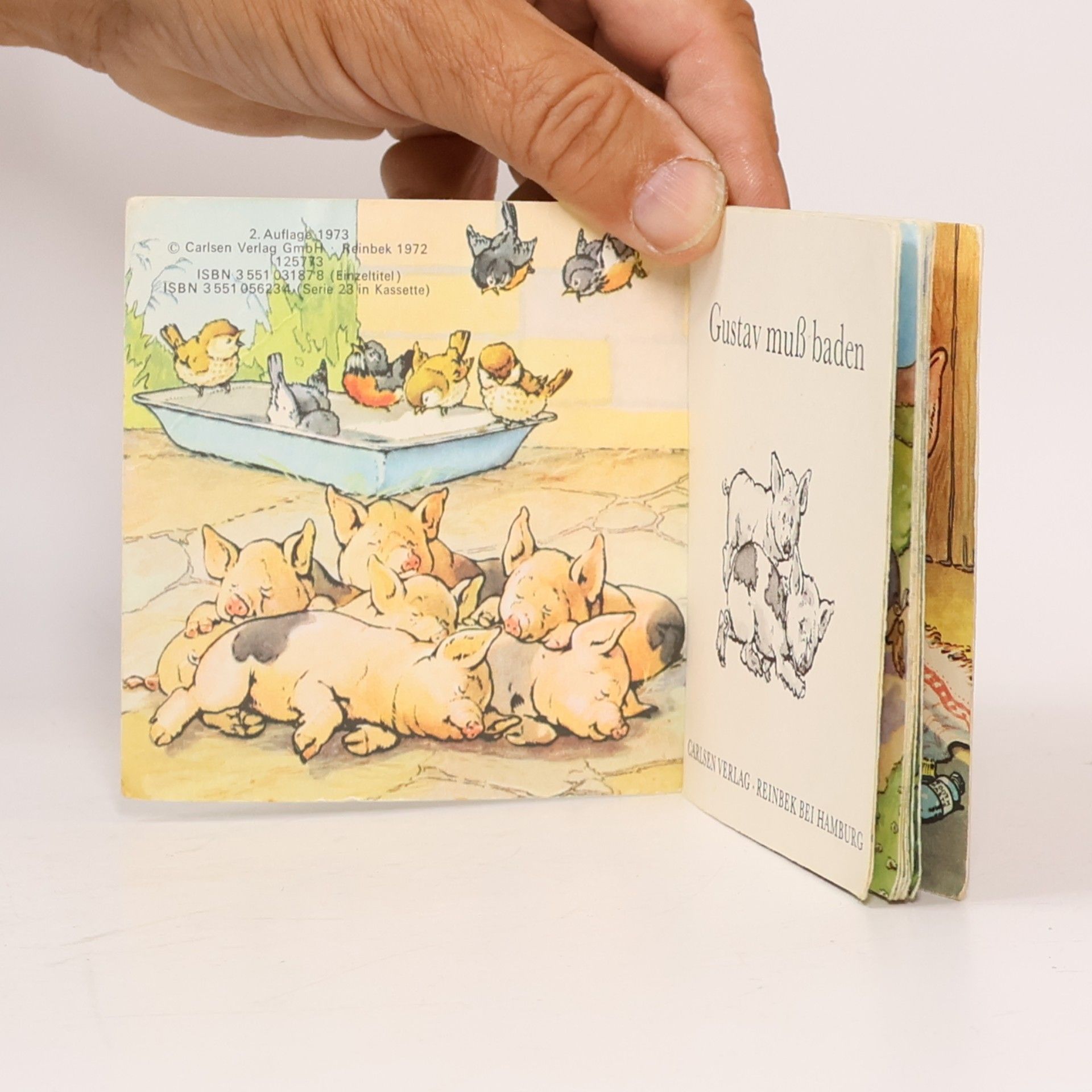 Pixi-Buch - 187: Gustav muss baden