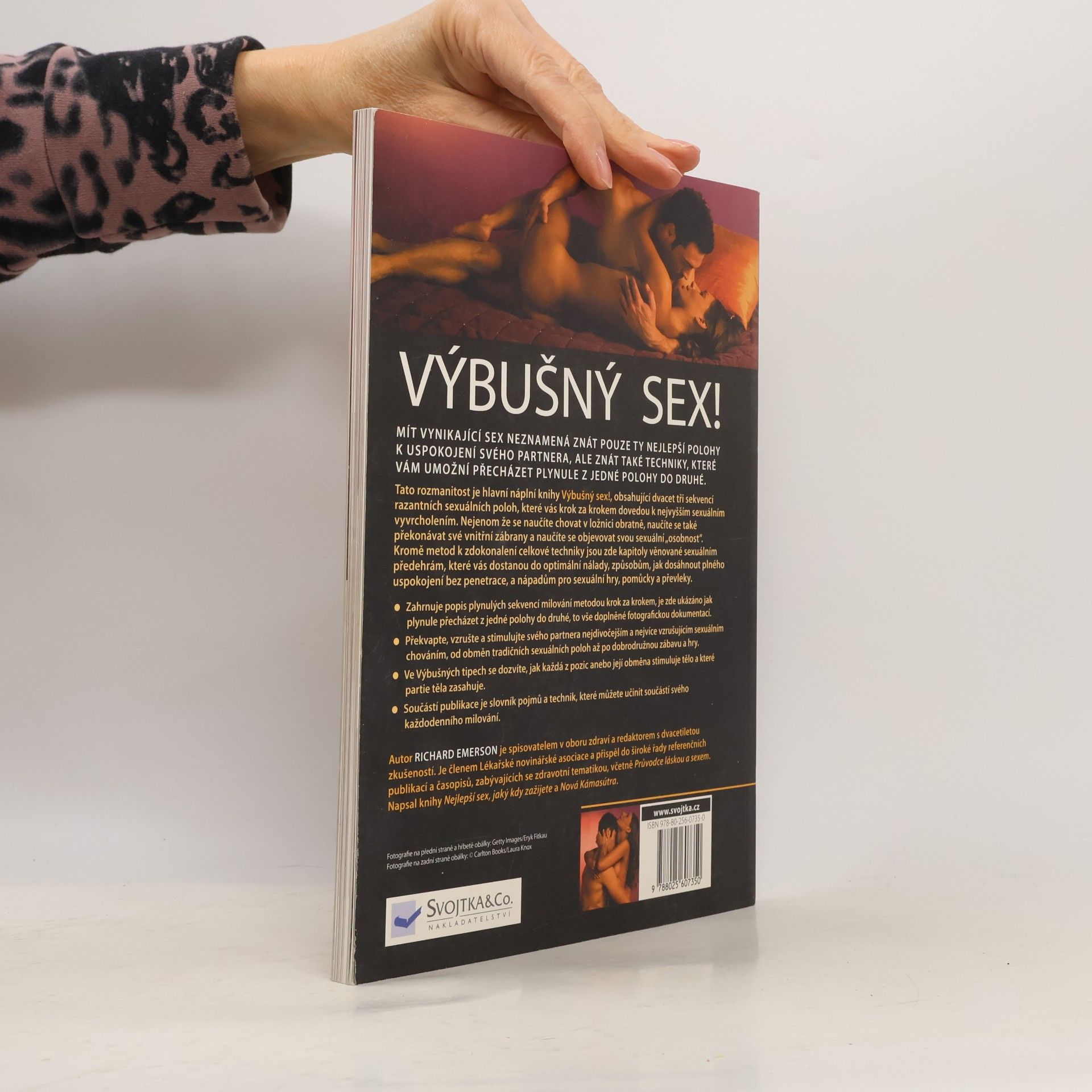 Richard Emerson Výbušný sex! : podrobný průvodce technikami žhavého sexu