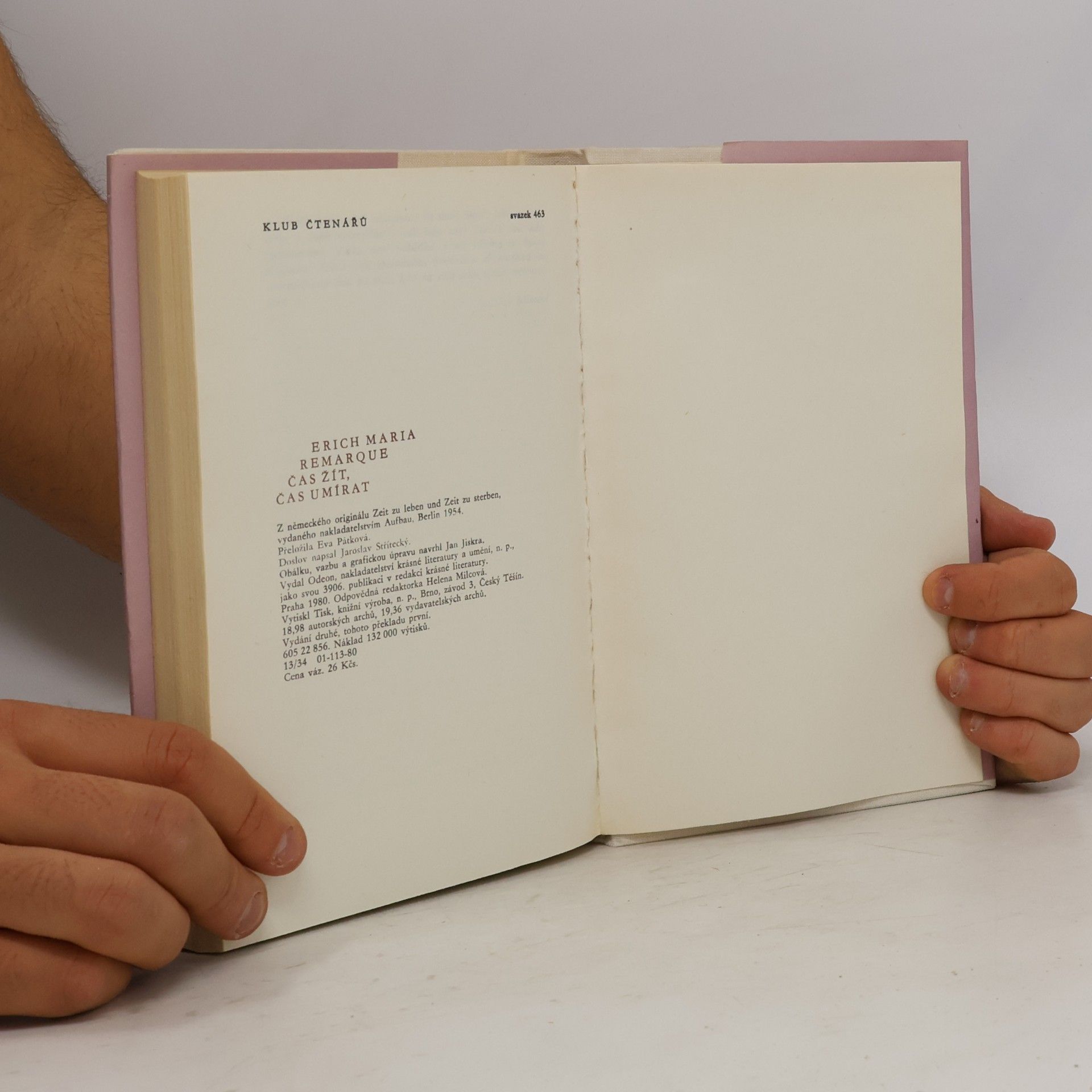 Erich Maria Remarque Čas žít, čas umírat
