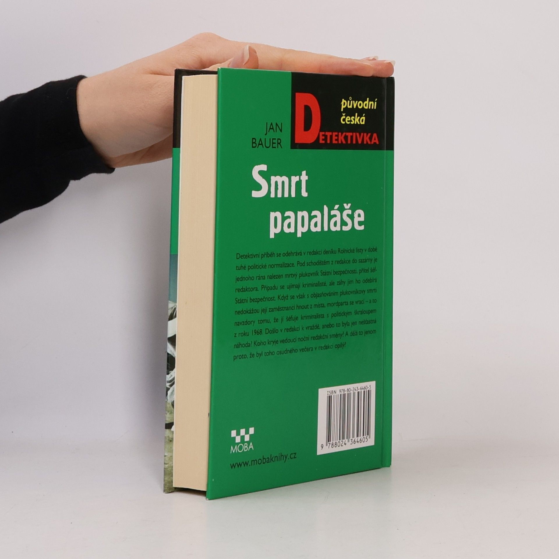 Jan Bauer Smrt papaláše