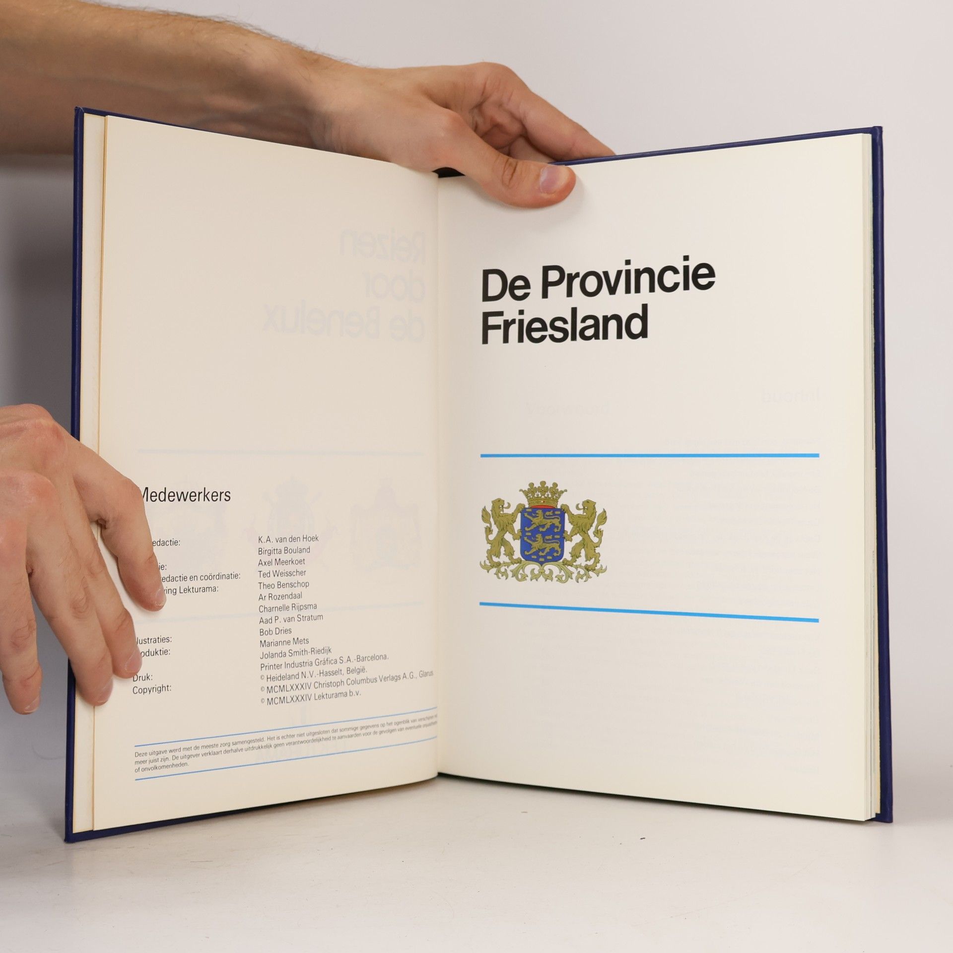 Kolektiv autorů Reizen door de Benelux. De Provincie Friesland