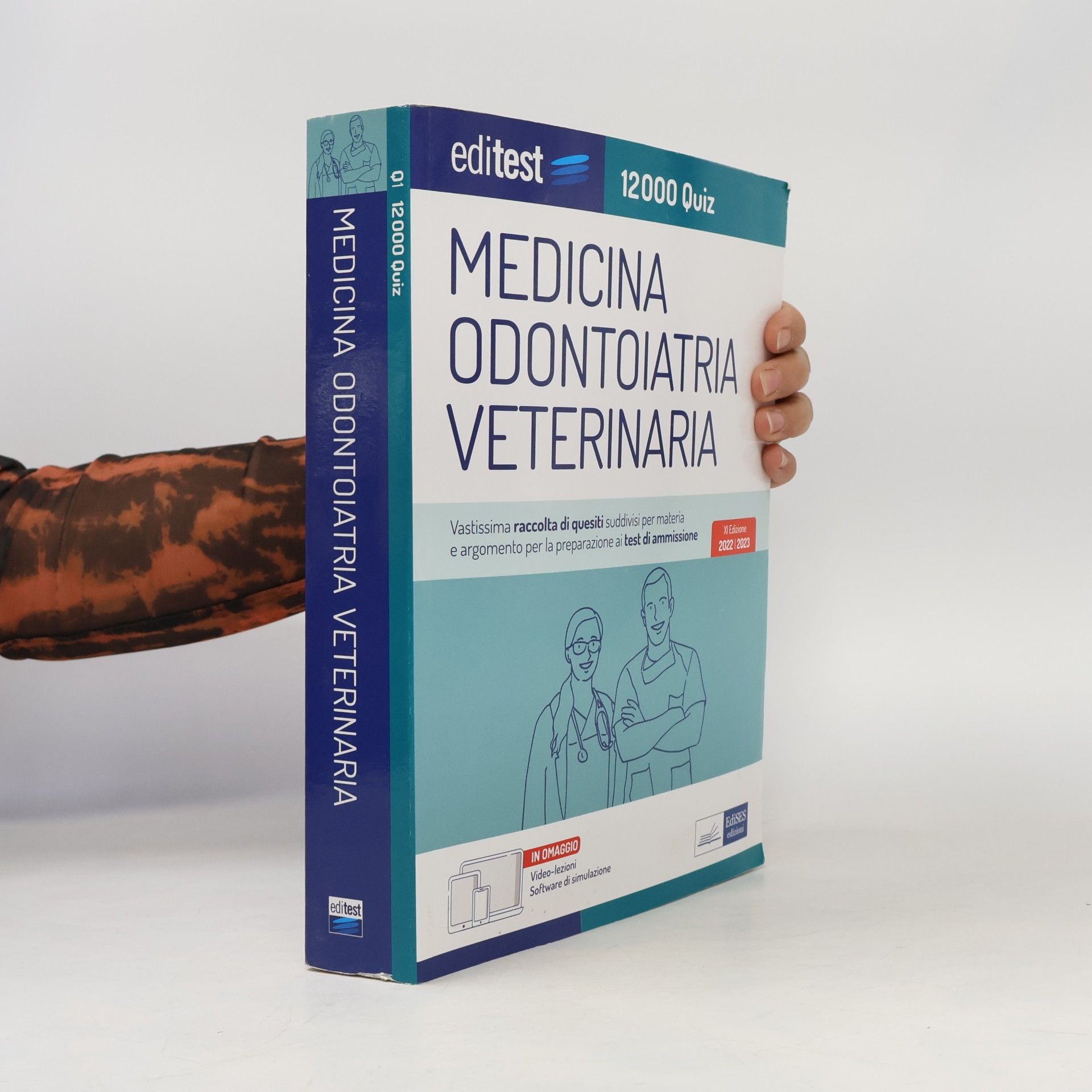 Autorenkollektiv EdiTest Ammissioni universitarie - Q1: Test ammissione Medicina, Odontoiatria, Veterinaria 2022
