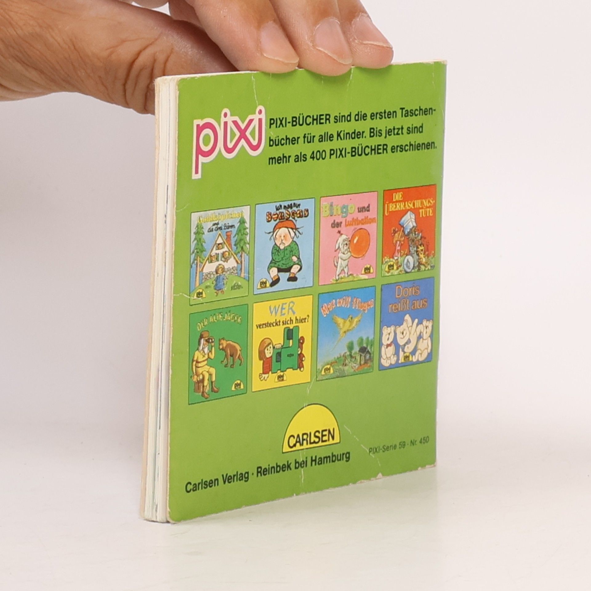 Marie Weber Carlsen Pixi Bücher - 450: Ich mag nur Bonbons
