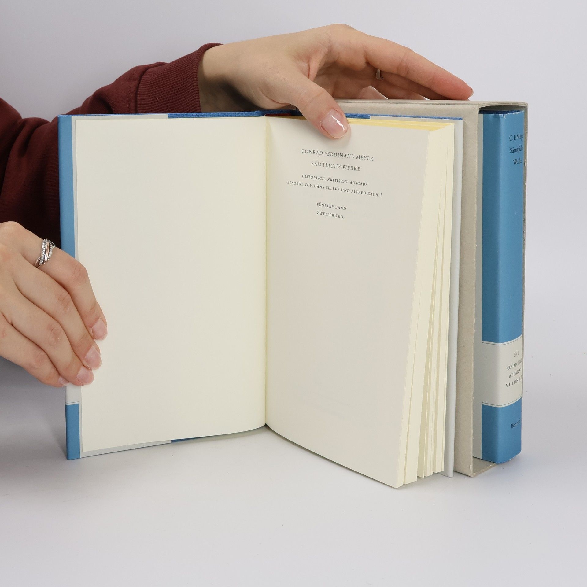 C. F. Meyer Sämtliche Werke 5/1,2