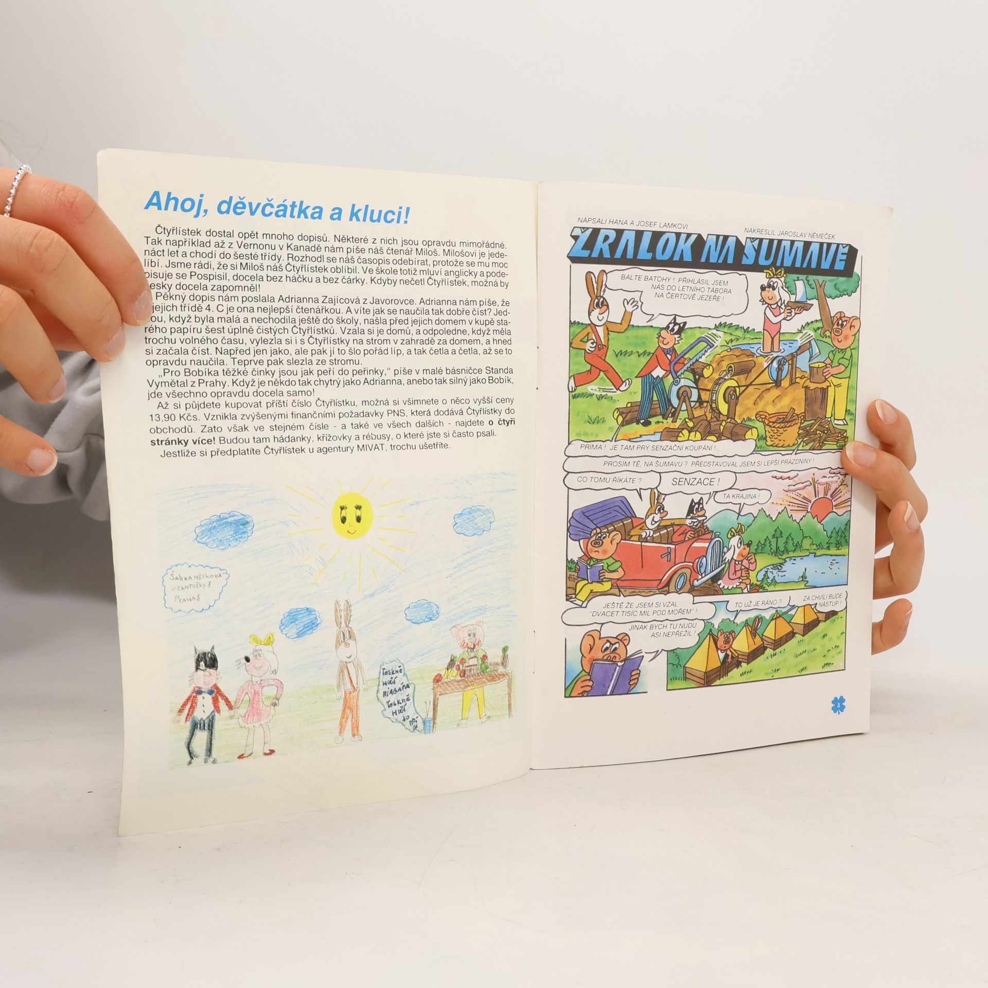 Kolektiv autorů Čtyřlístek 196. 6/1992