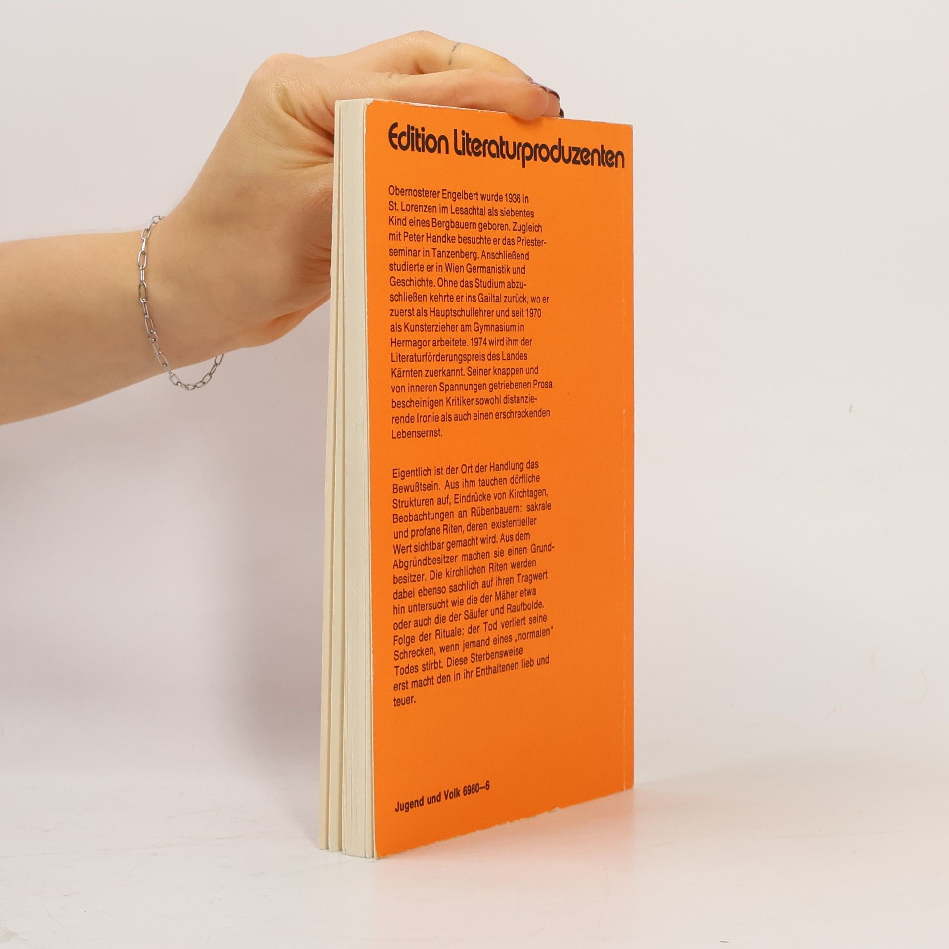 Engelbert Obernosterer Edition Literaturproduzenten: Ortsbestimmung