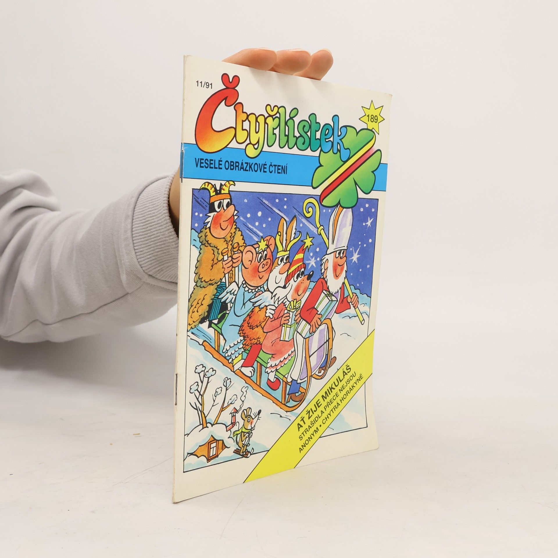 Various authors Čtyřlístek 189. 11/1991