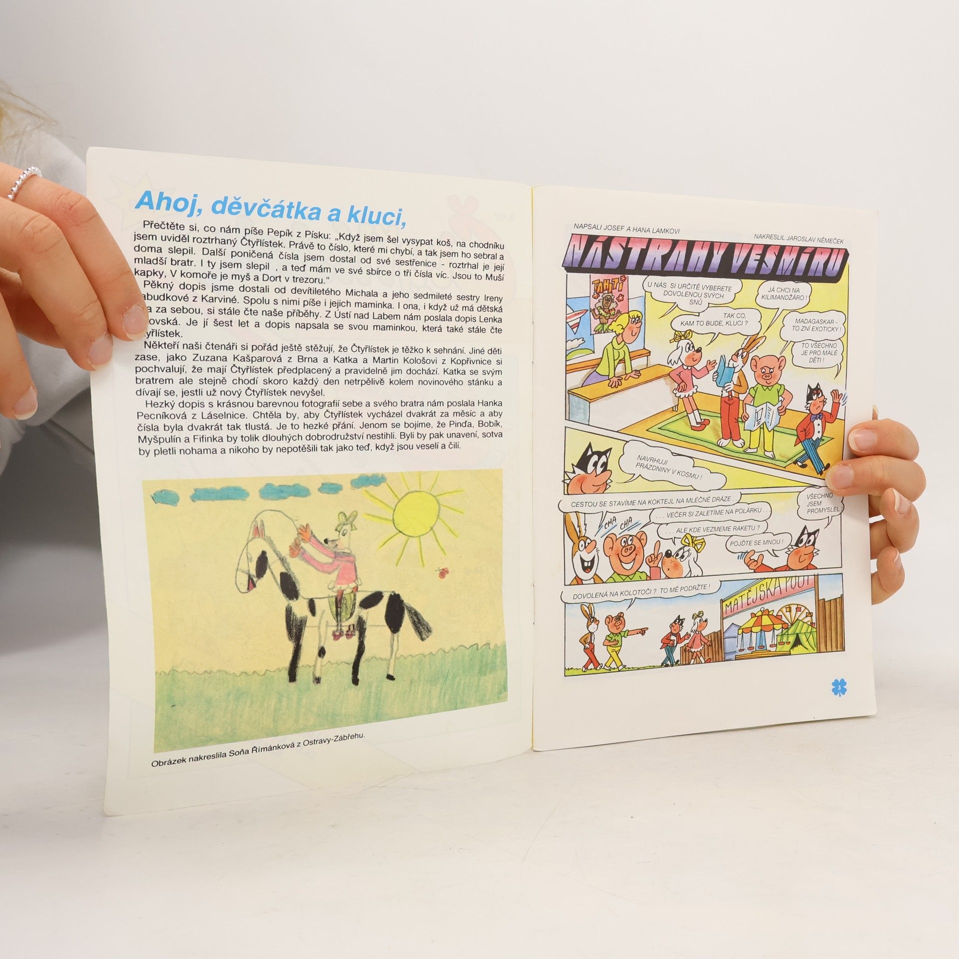 Kolektiv autorů Čtyřlístek 198. 8/1992