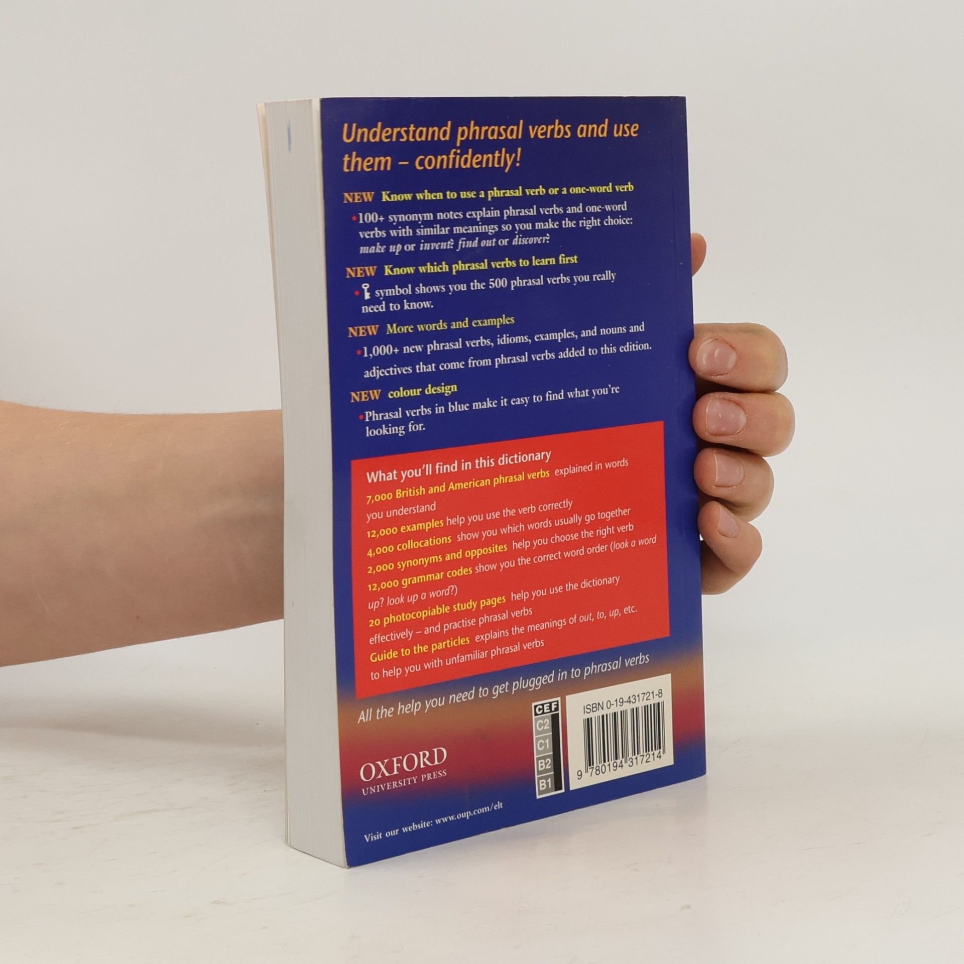 Auteurscollectief Oxford phrasal verbs: Dictionary for learnes of English