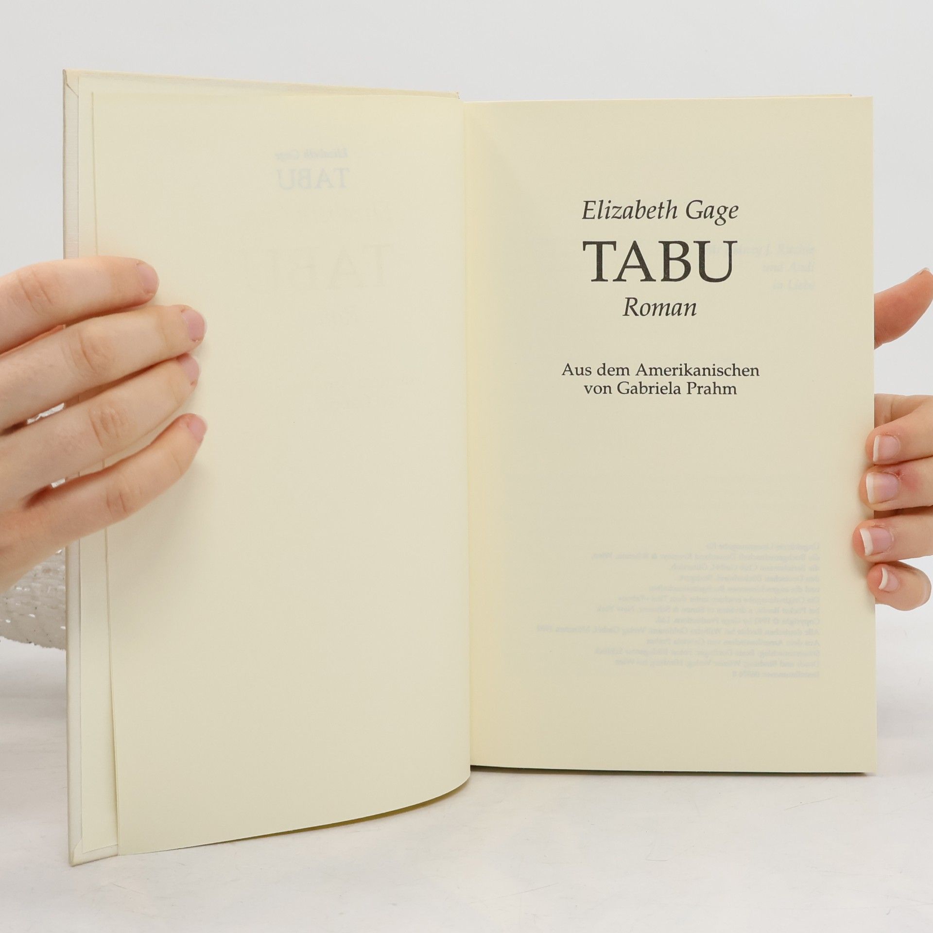 Elizabeth Gage Tabu