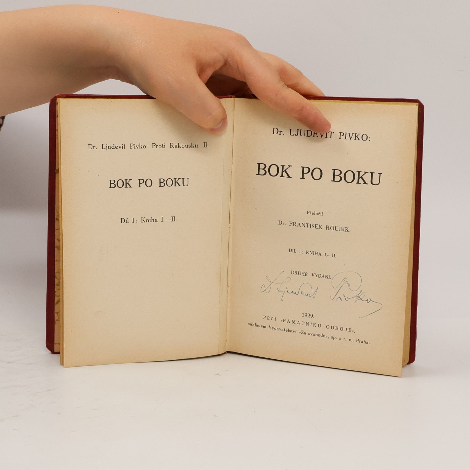Ljudevit Pivko Bok po boku