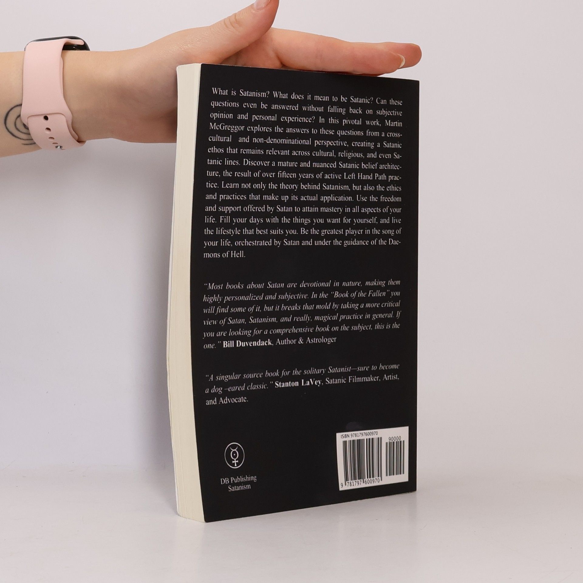 Martin McGreggor Book of the Fallen: Satanic Theory, Ethics, and Practice