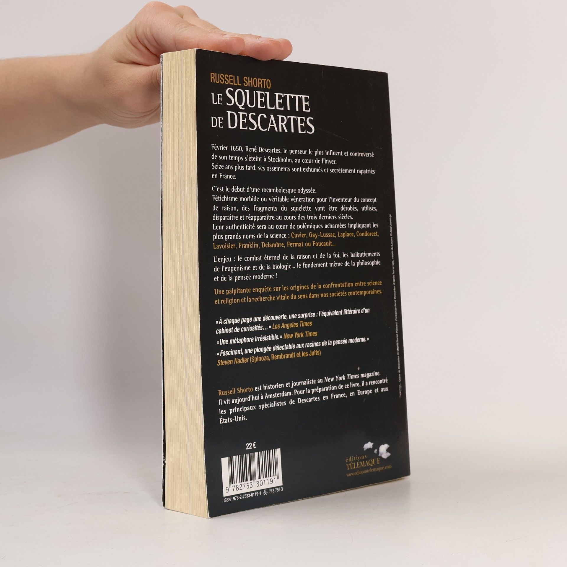 Russell Shorto Le squelette de Descartes